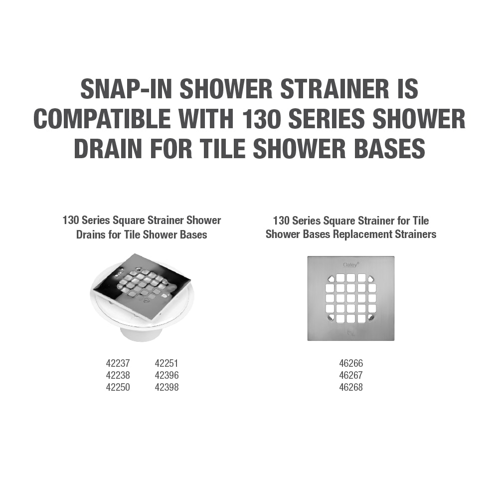 Zoro Select Drain Protector, Stainless Steel 1PPG6