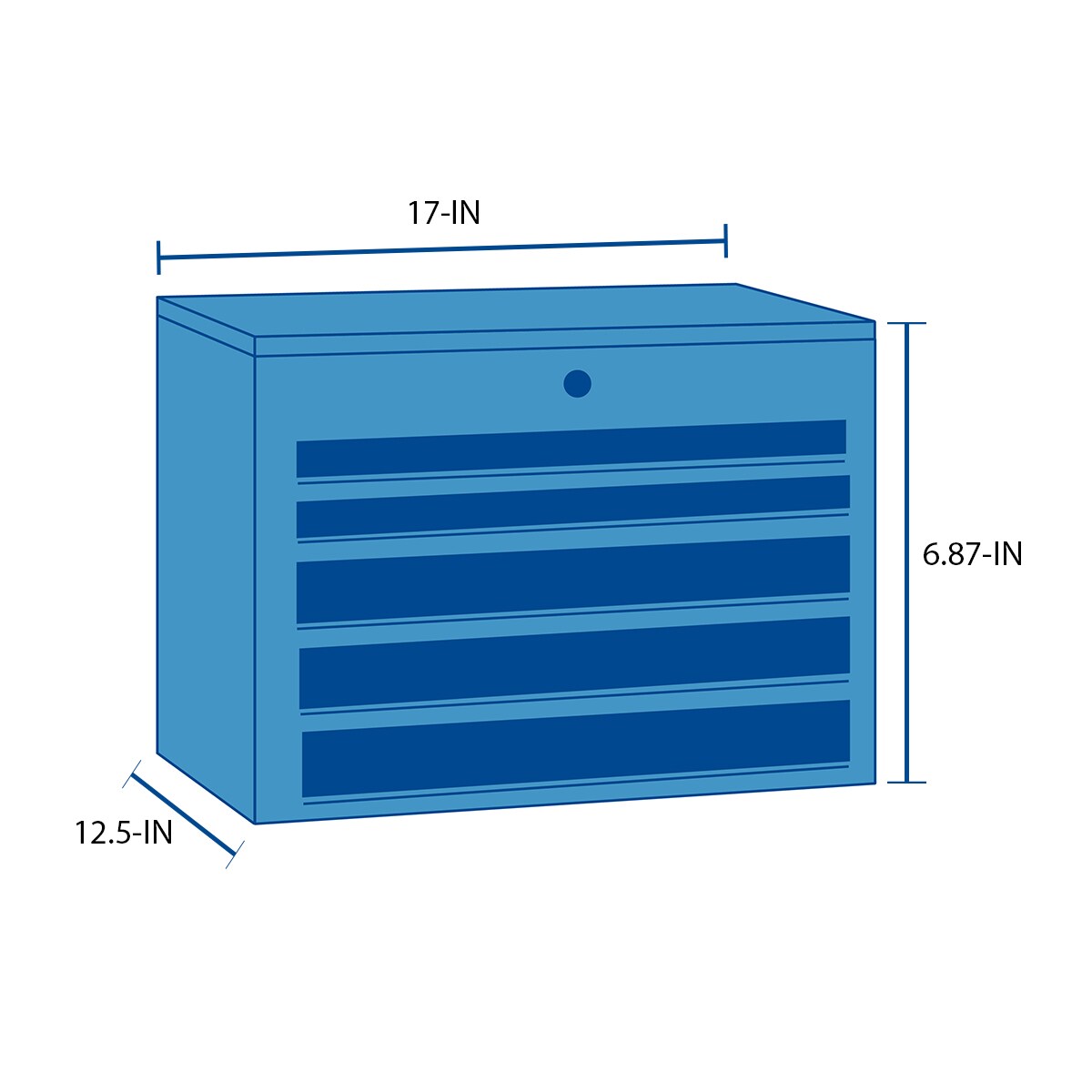 CRAFTSMAN Plastic Tool Box With Drawers, Organizer and Storage (CMST17804)