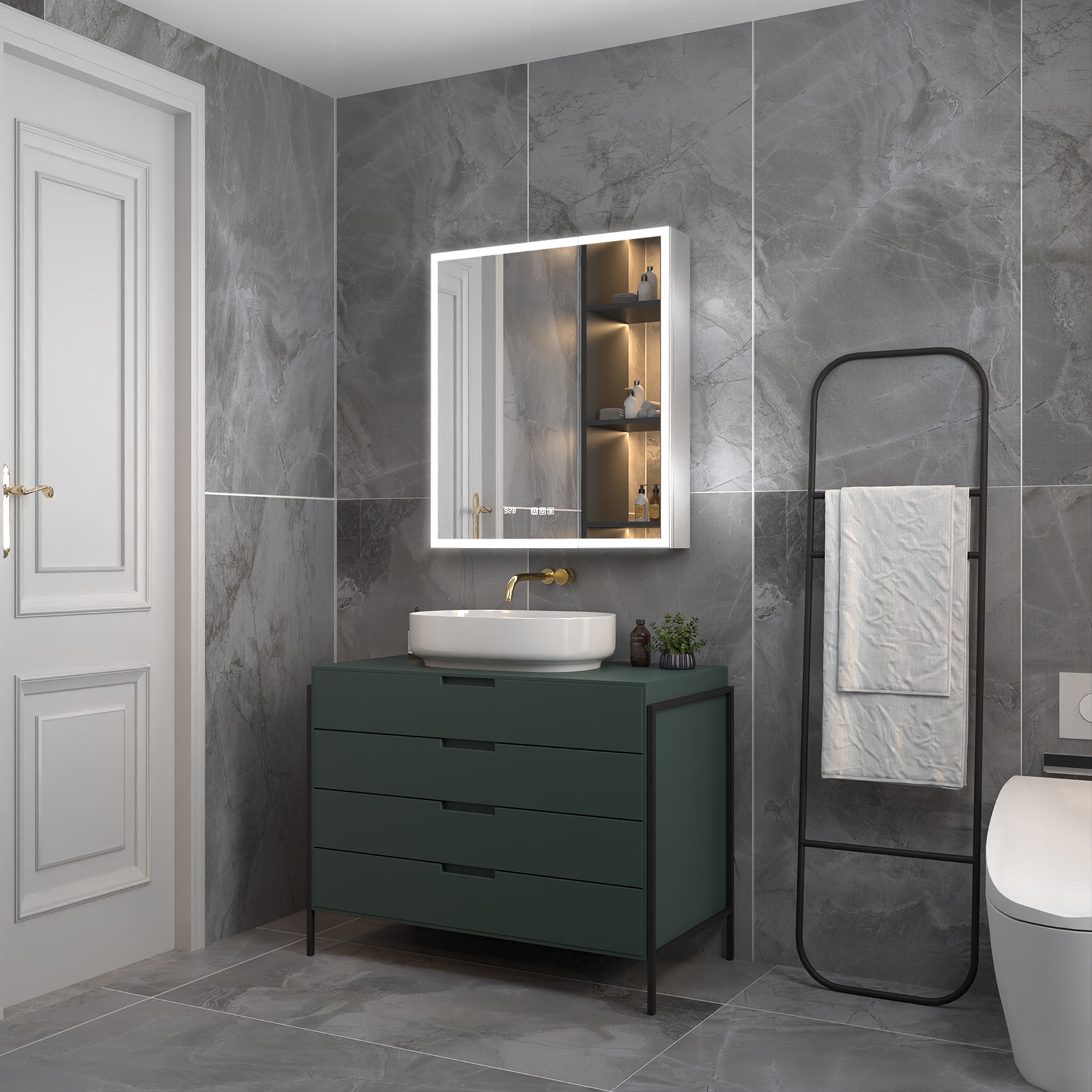 ExBrite EXMC2830V8DX Bathroom-Medicine-Cabinets - View #2