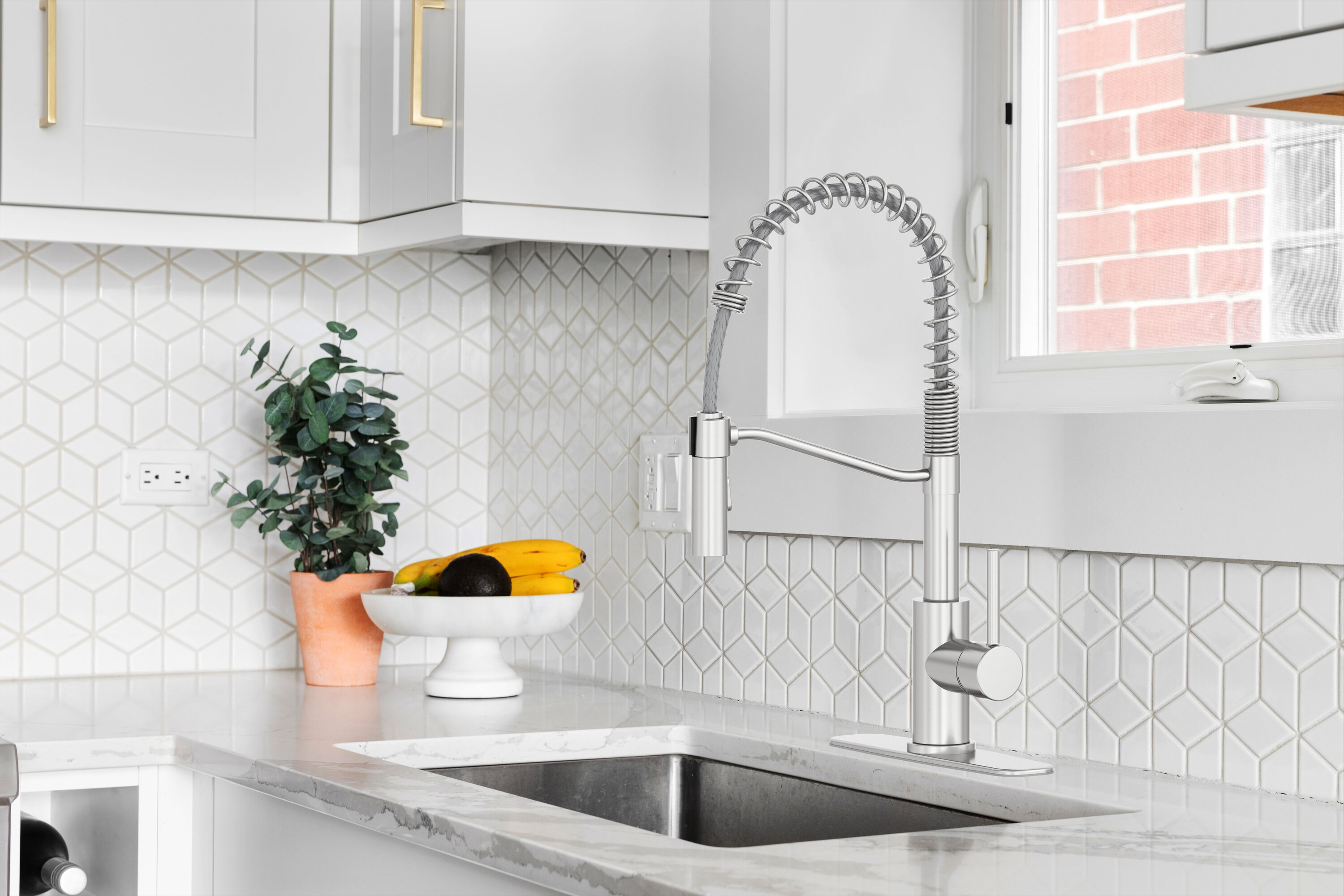 Project Source 67454W-190802 Kitchen-Faucets - View #9