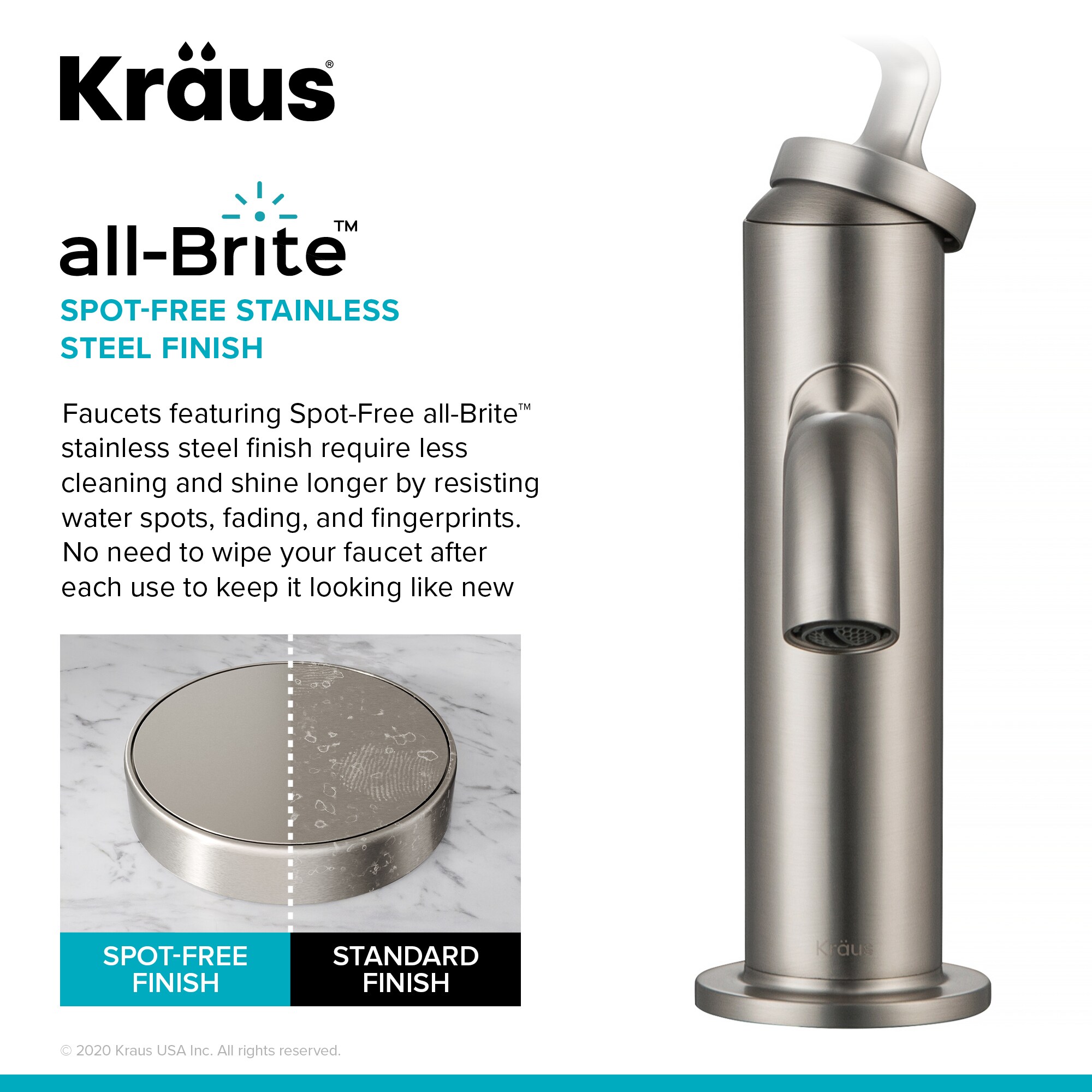 Kraus KBF-1221SFS Lavatory-Faucets - View #4