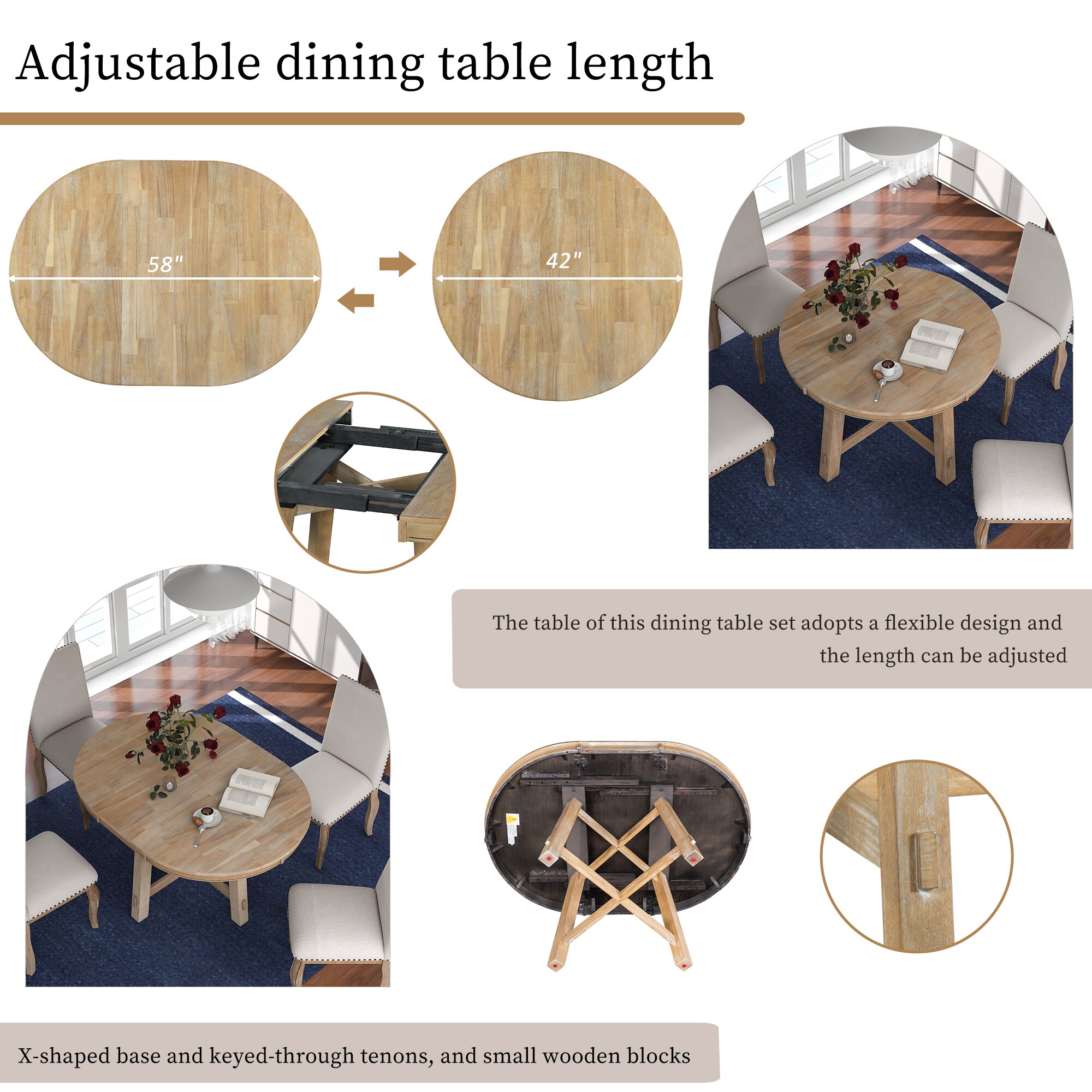 LUXEYARD DS-R-1263AAE Dining-Tables - View #4