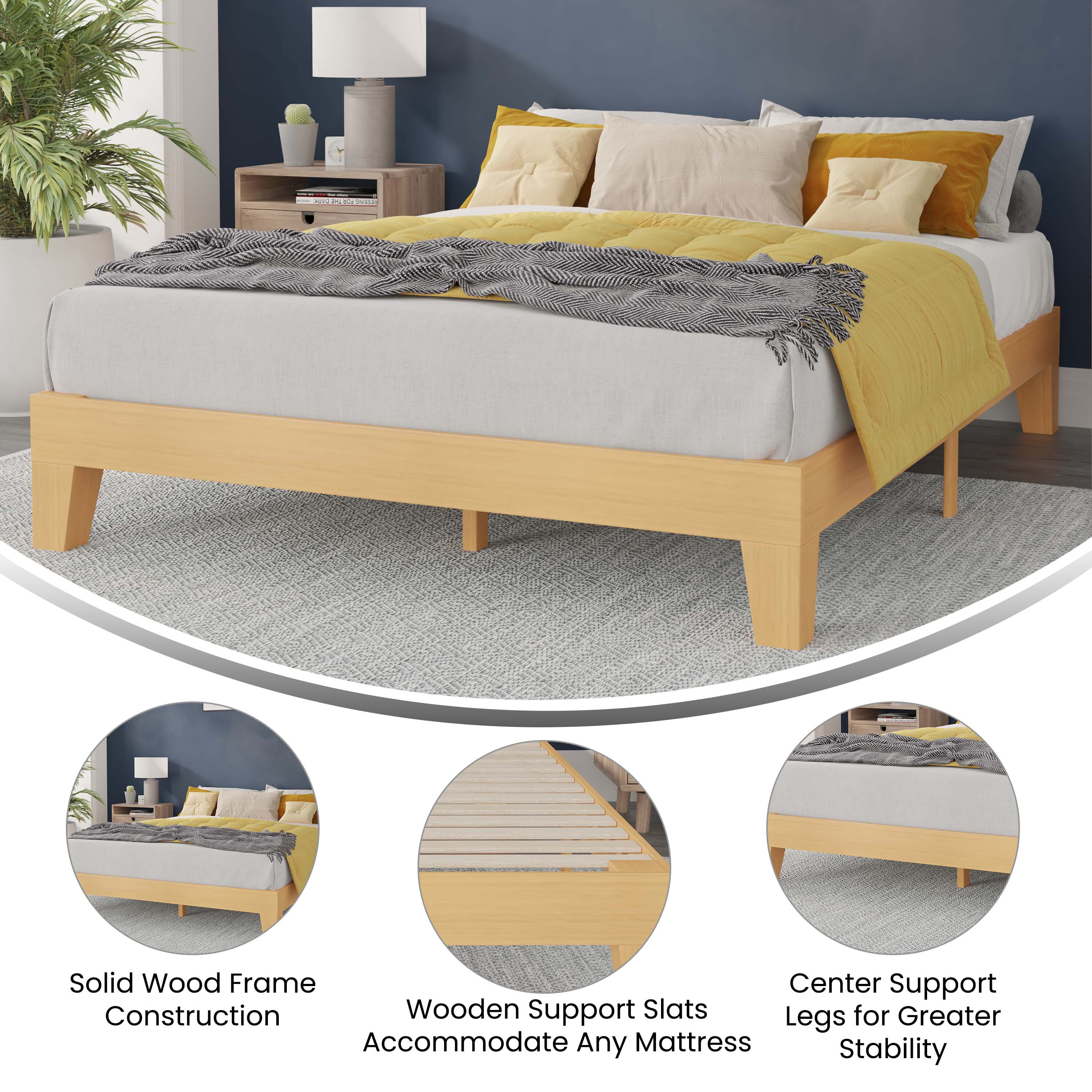 Bed support deals legs lowes