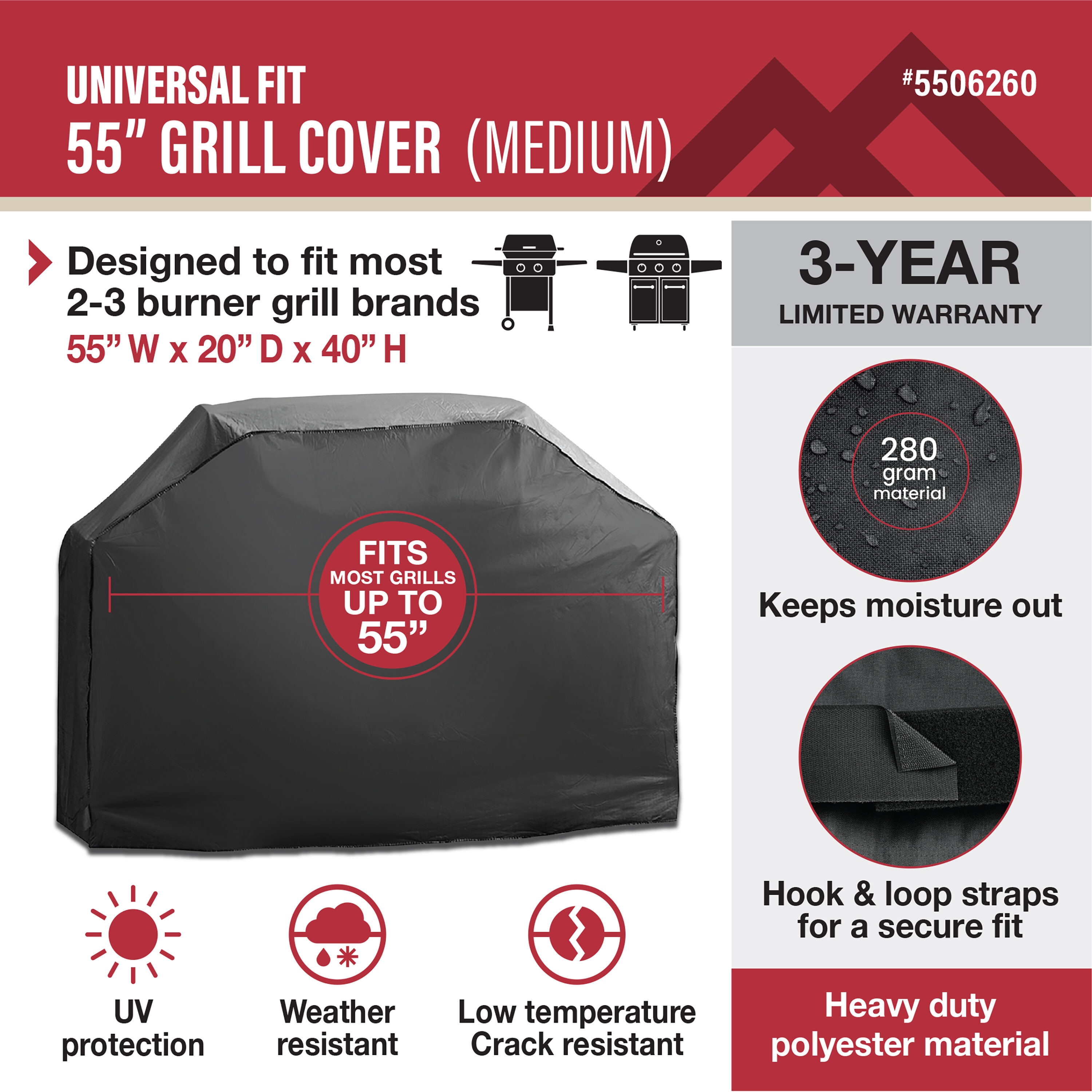 Master Forge 17432LWS Grill-Covers - View #3