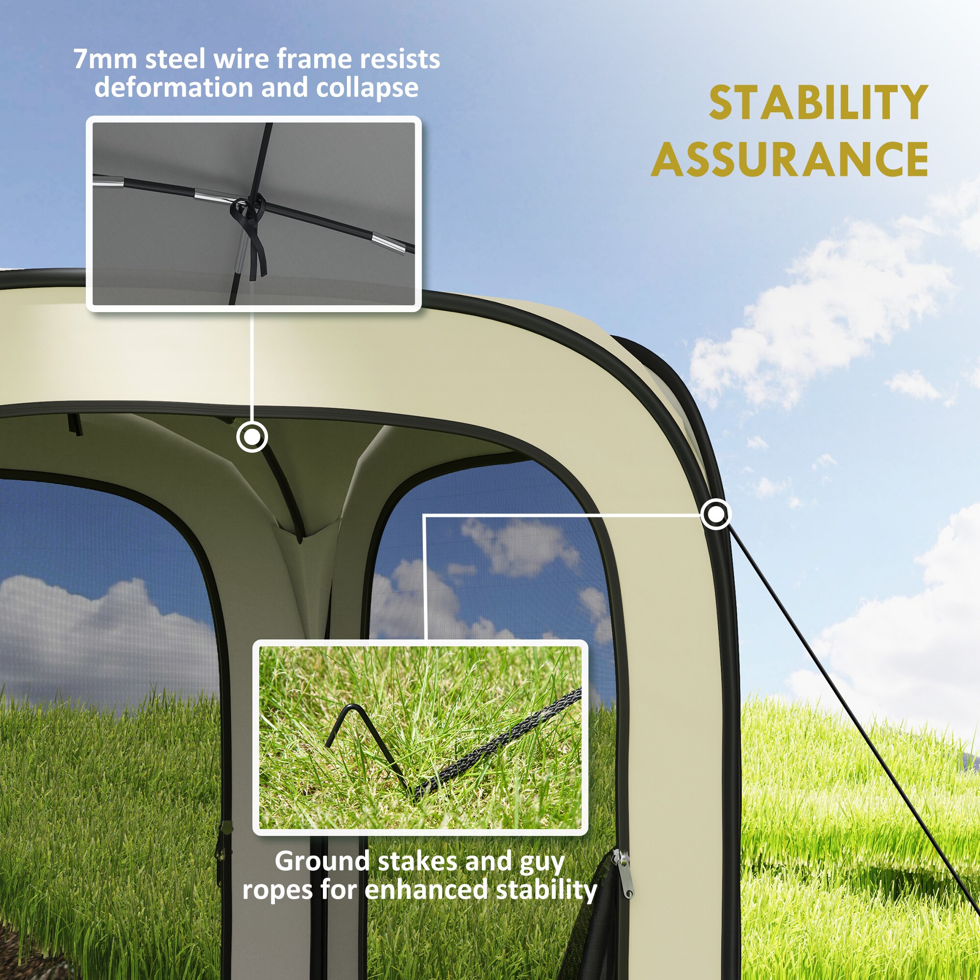 Outsunny 84C-648V00BG tents - View #6