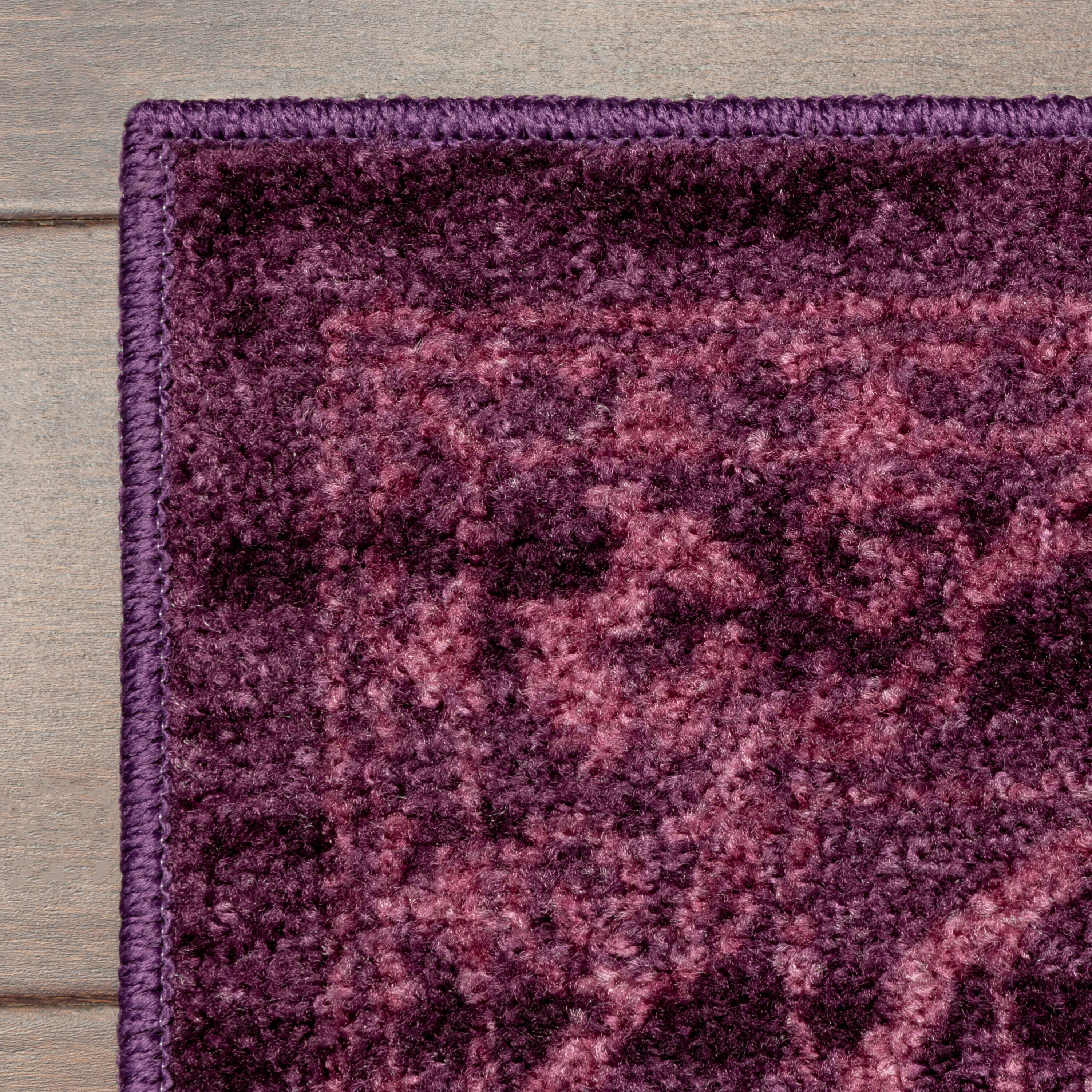 Lavender Bliss Easy-Care Tufted Rectangular Accent Rug