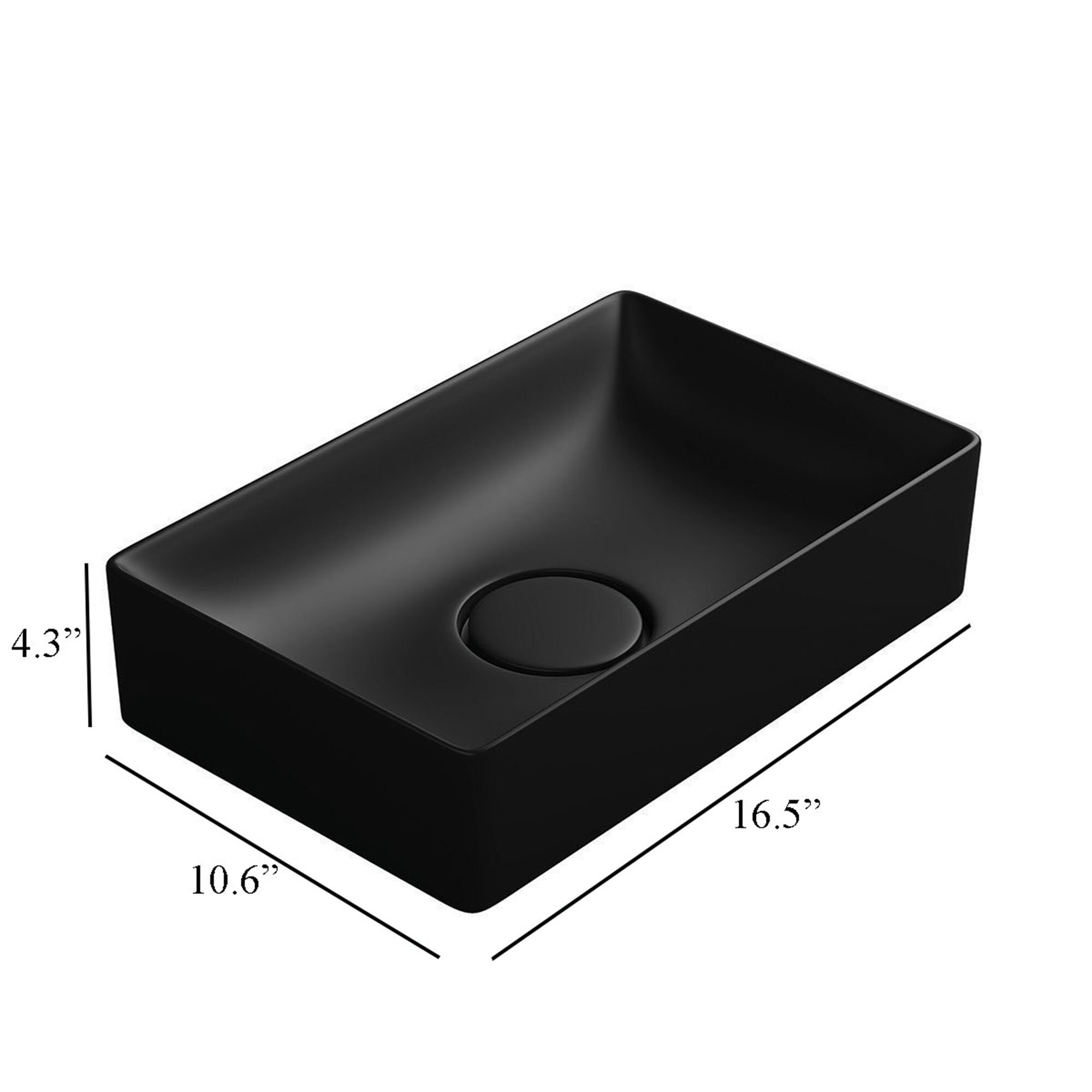 WS Bath Collections VISION 6042 BM Bath-Sink - View #7