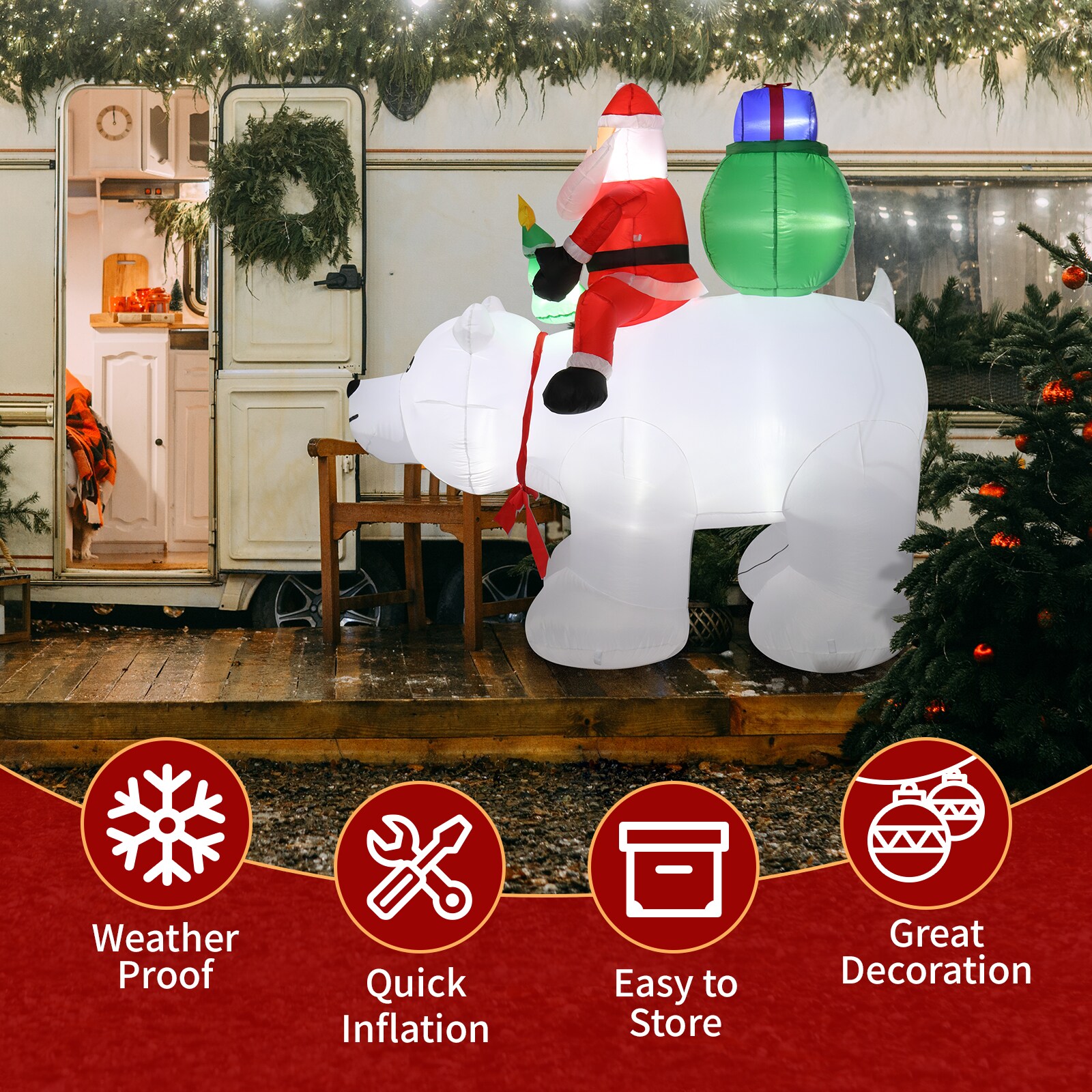 Winado LWH1G61000089 Christmas-Inflatables - View #5