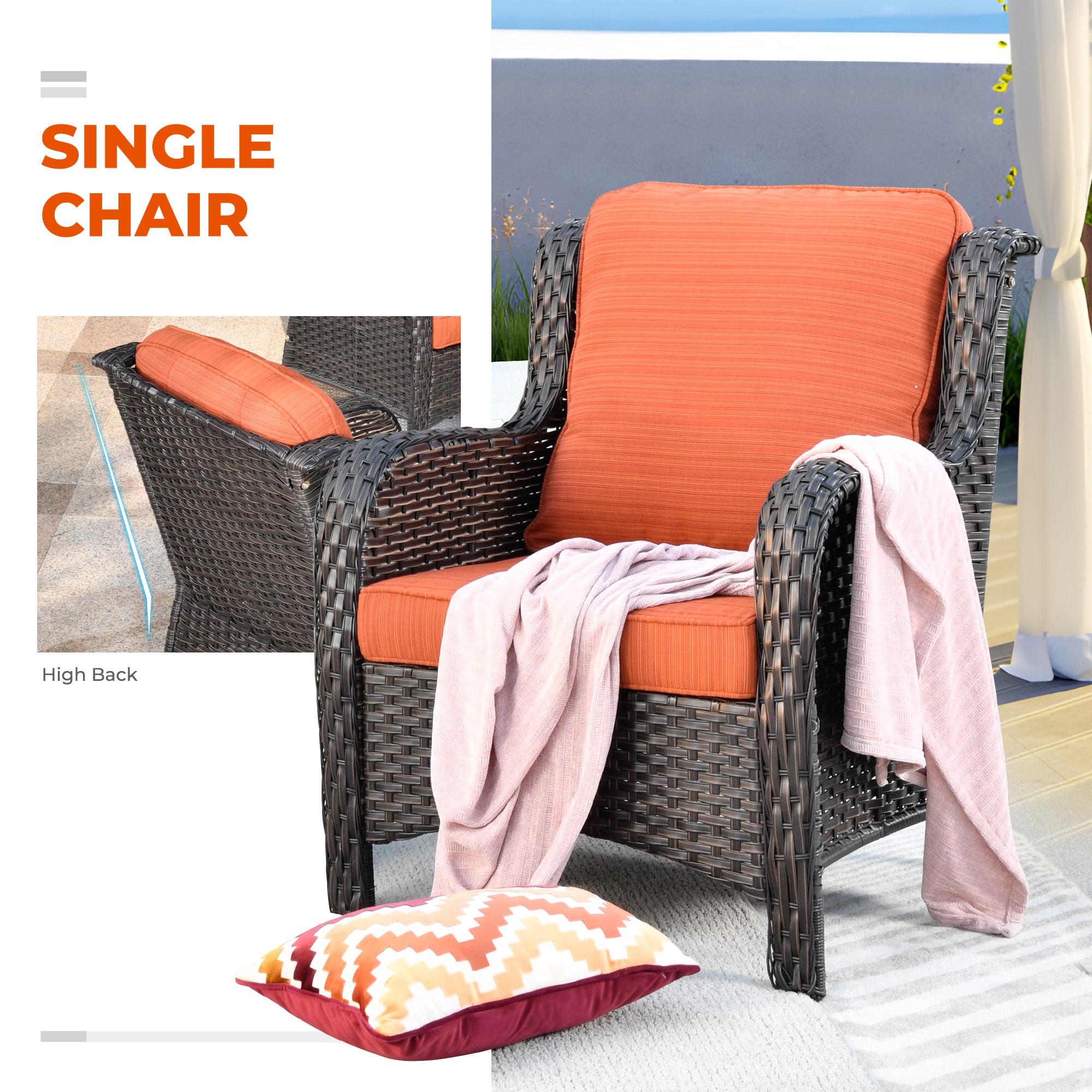 Ovios BRS902 Patio-Conversation-Sets - View #5