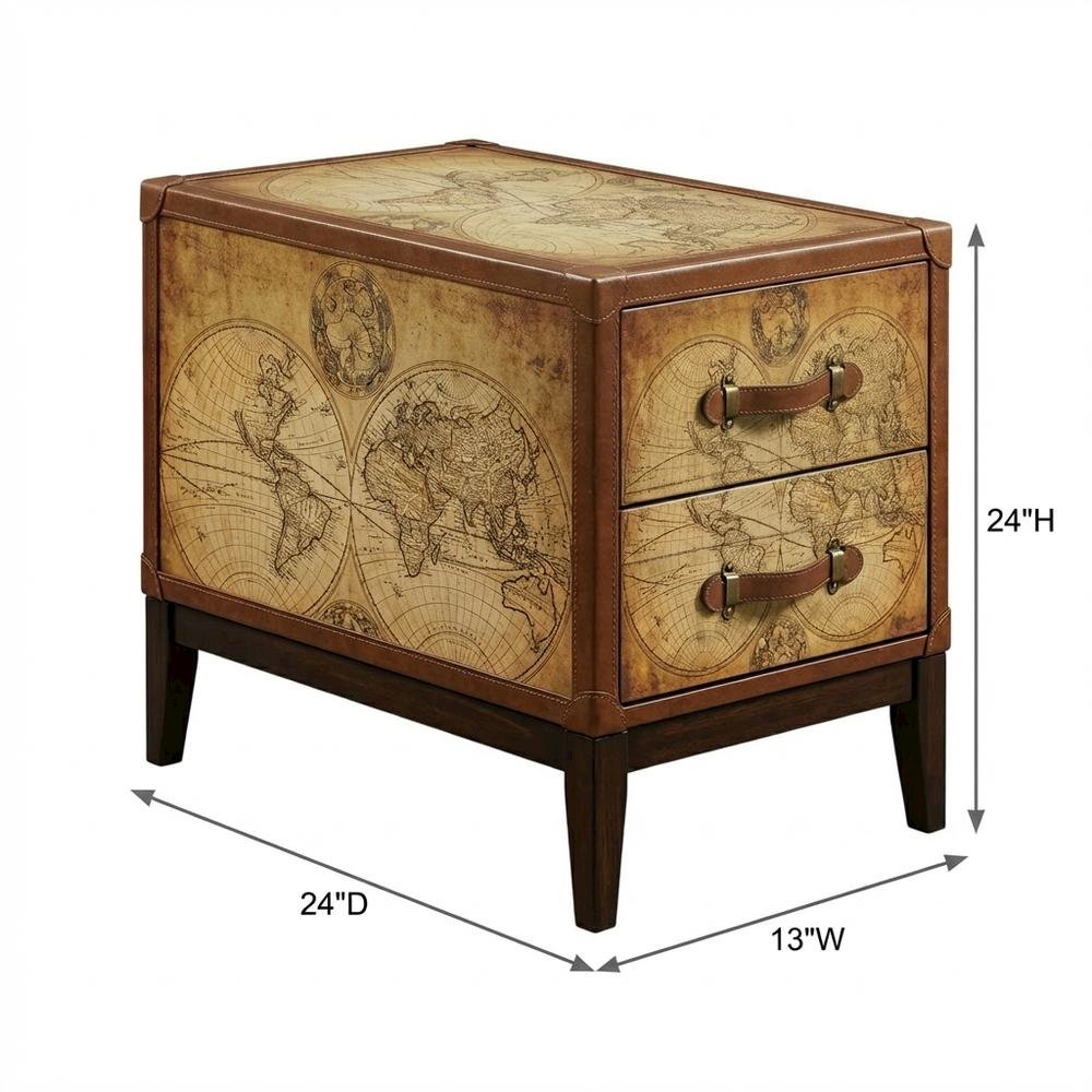 FurniFact BO2414014WHT End-Tables - View #4