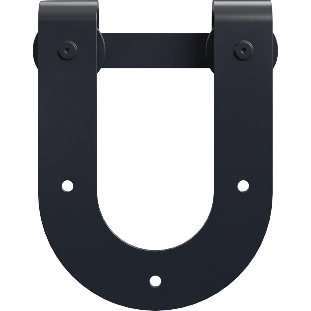 Goldberg Brothers GB60014R2DG Dark Gray Indoor Horseshoe Single Double Barn door hanger