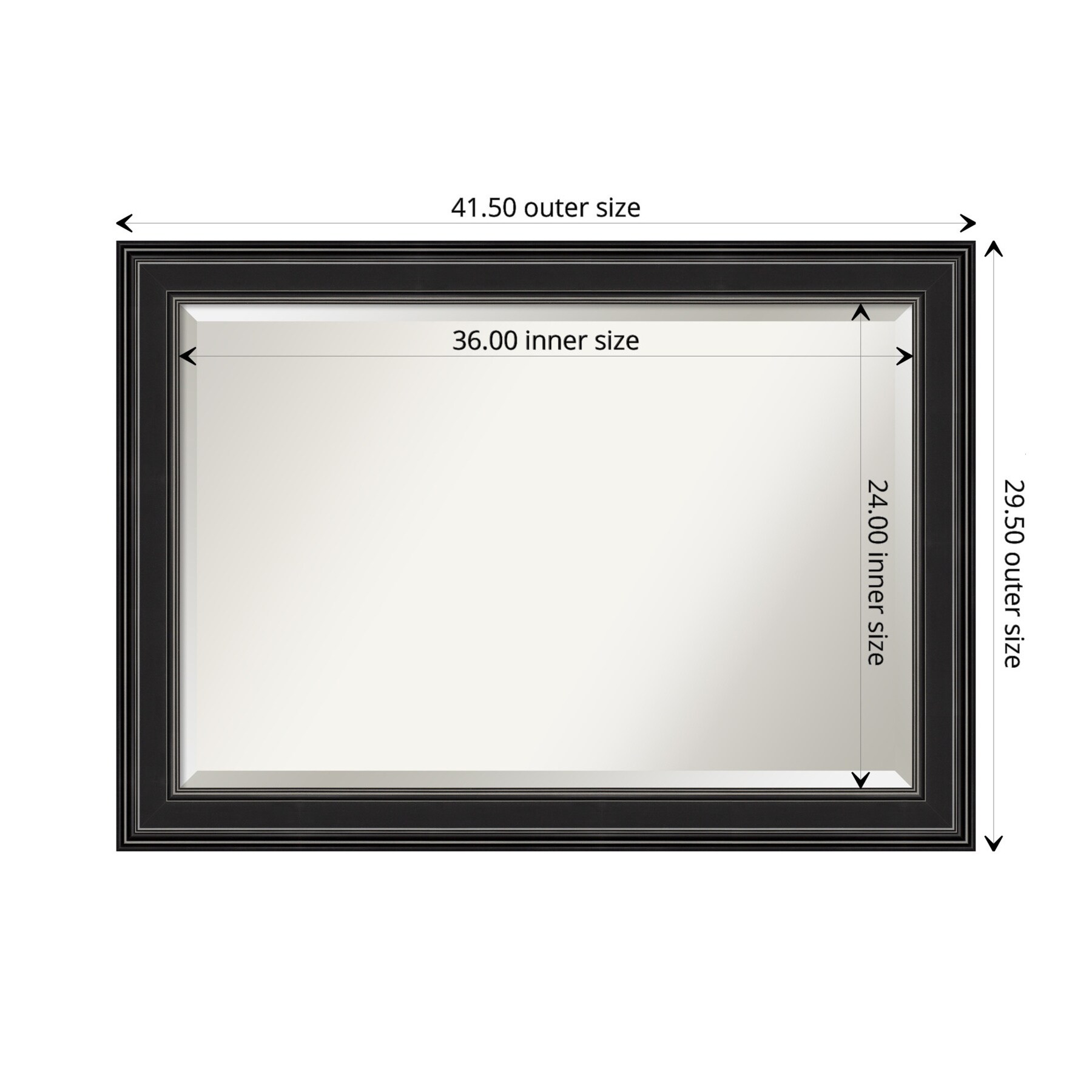 Amanti Art DSW4593656 Framed-Bath-Mirrors - View #4