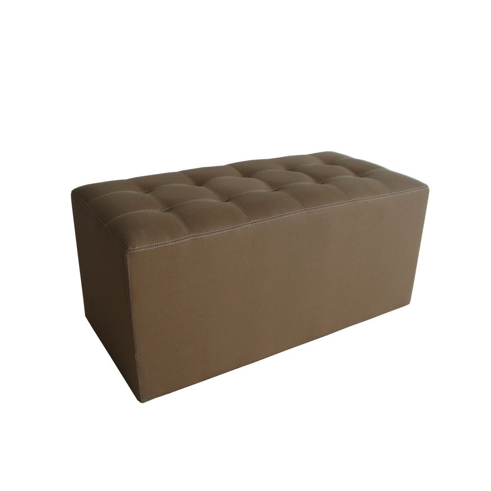 HomeRoots 274816 Mariana Modern Tan Accent Bench 1-in x 32-in x 16-in