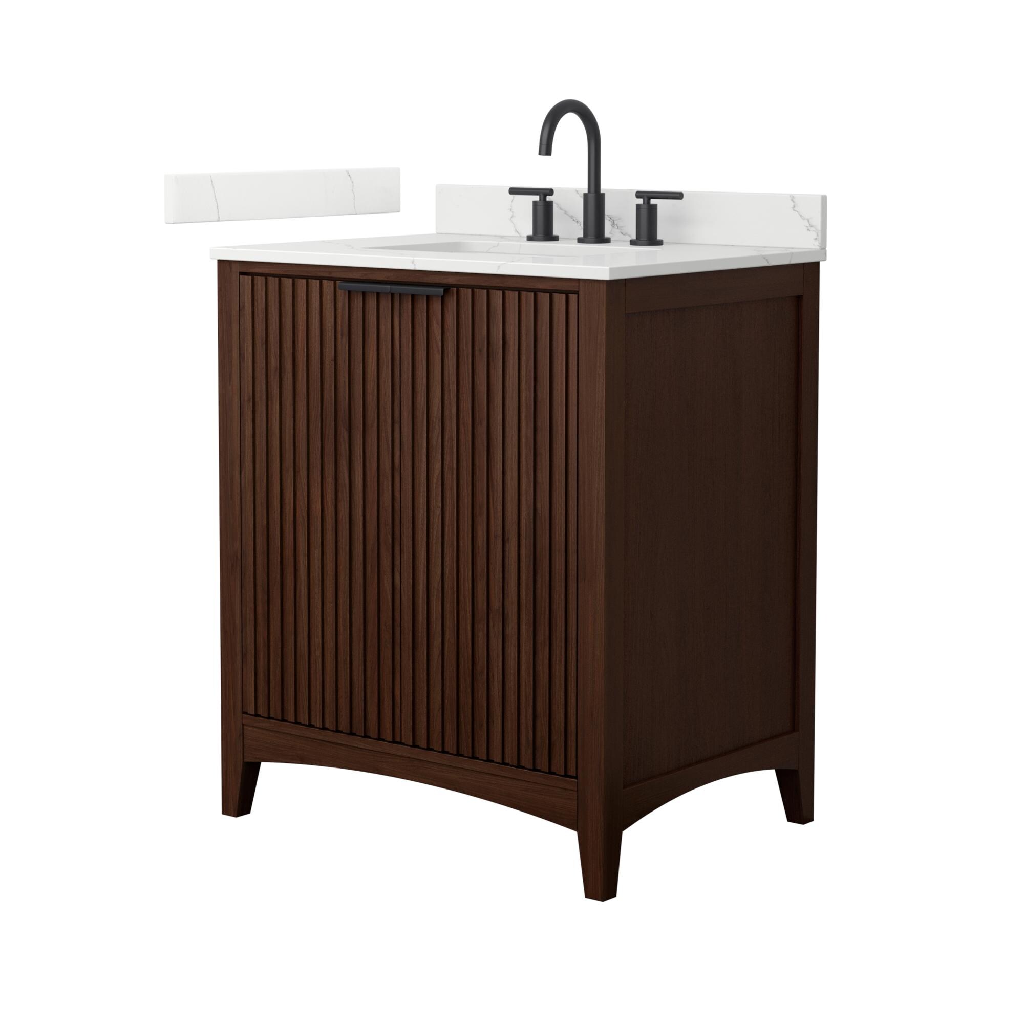 Wyndham Collection WCF919130SDBGTUS3MXX Bath-Vanity-Combo - View #2