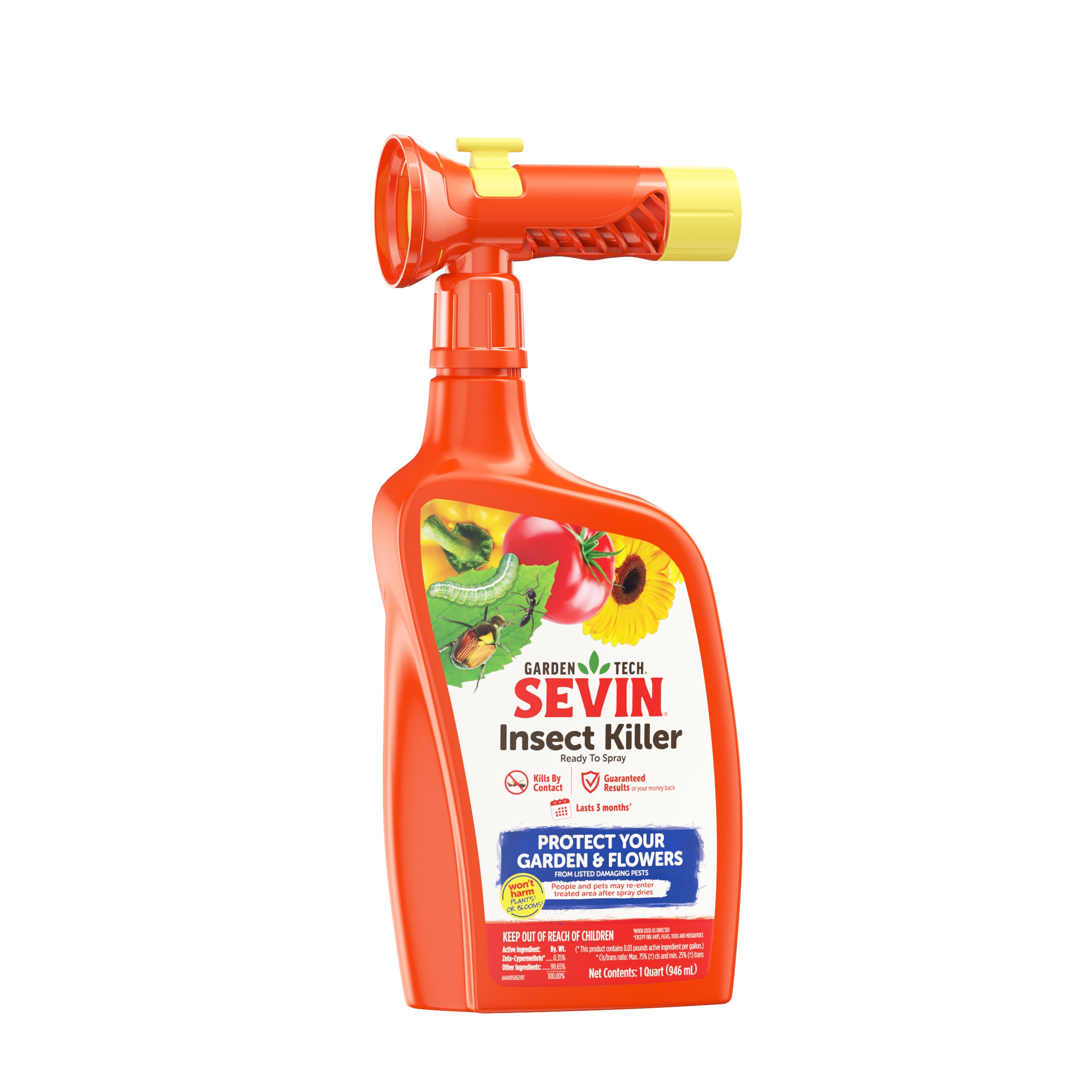 Sevin 1-Quart Insect Killer Hose End Sprayer in the Pesticides