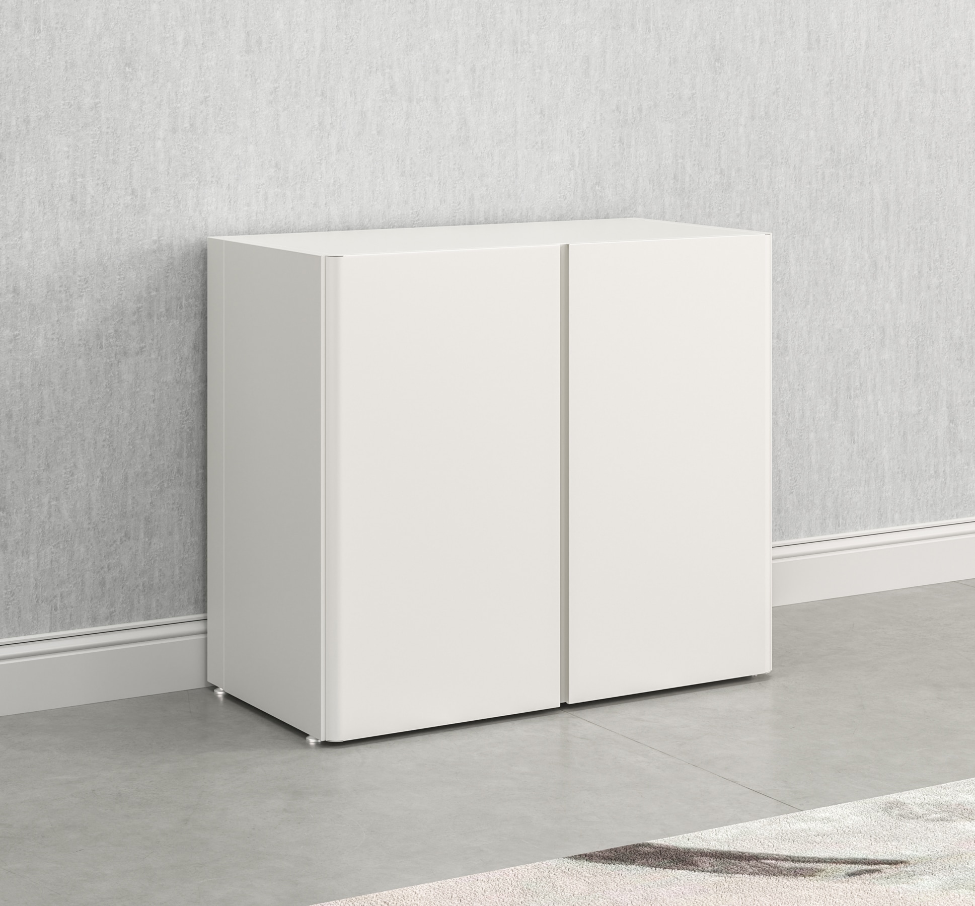 Everest ECB3FCMW 36-in W x 31-in H Steel Cloud White Freestanding Utility Storage Cabinet