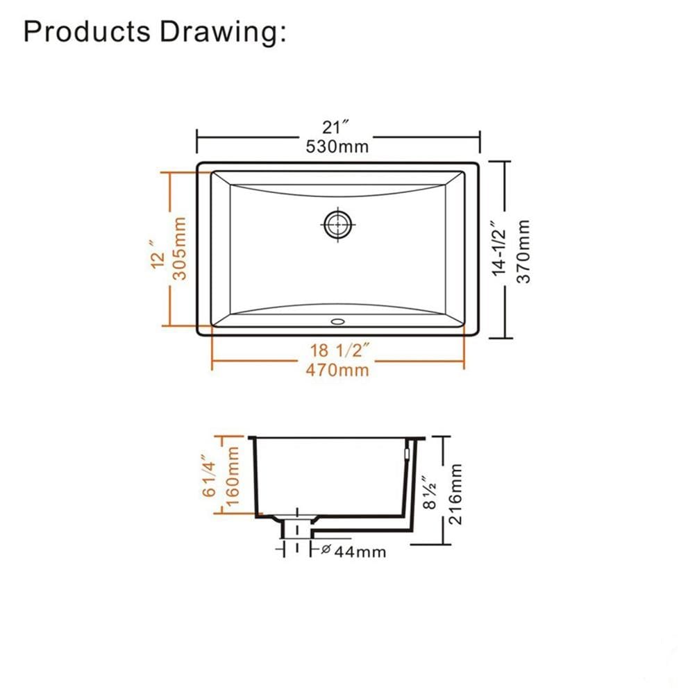 CASAINC CQ1612B Bath-Sink - View #4