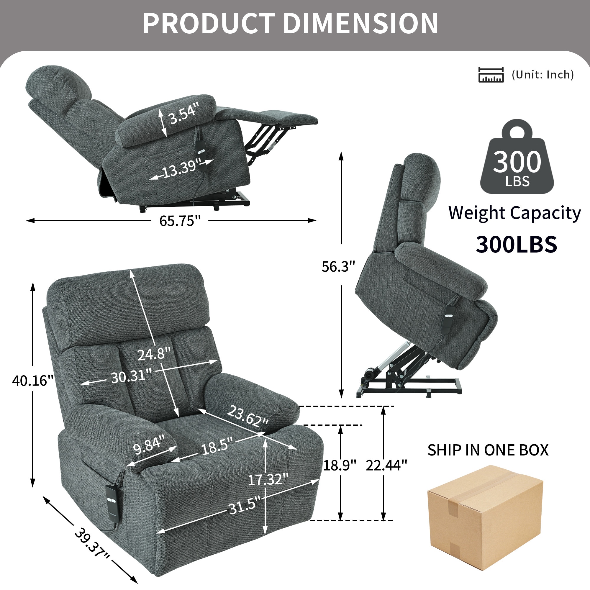 Sumyeg WF-HFOF-020DC-LA recliners - View #10