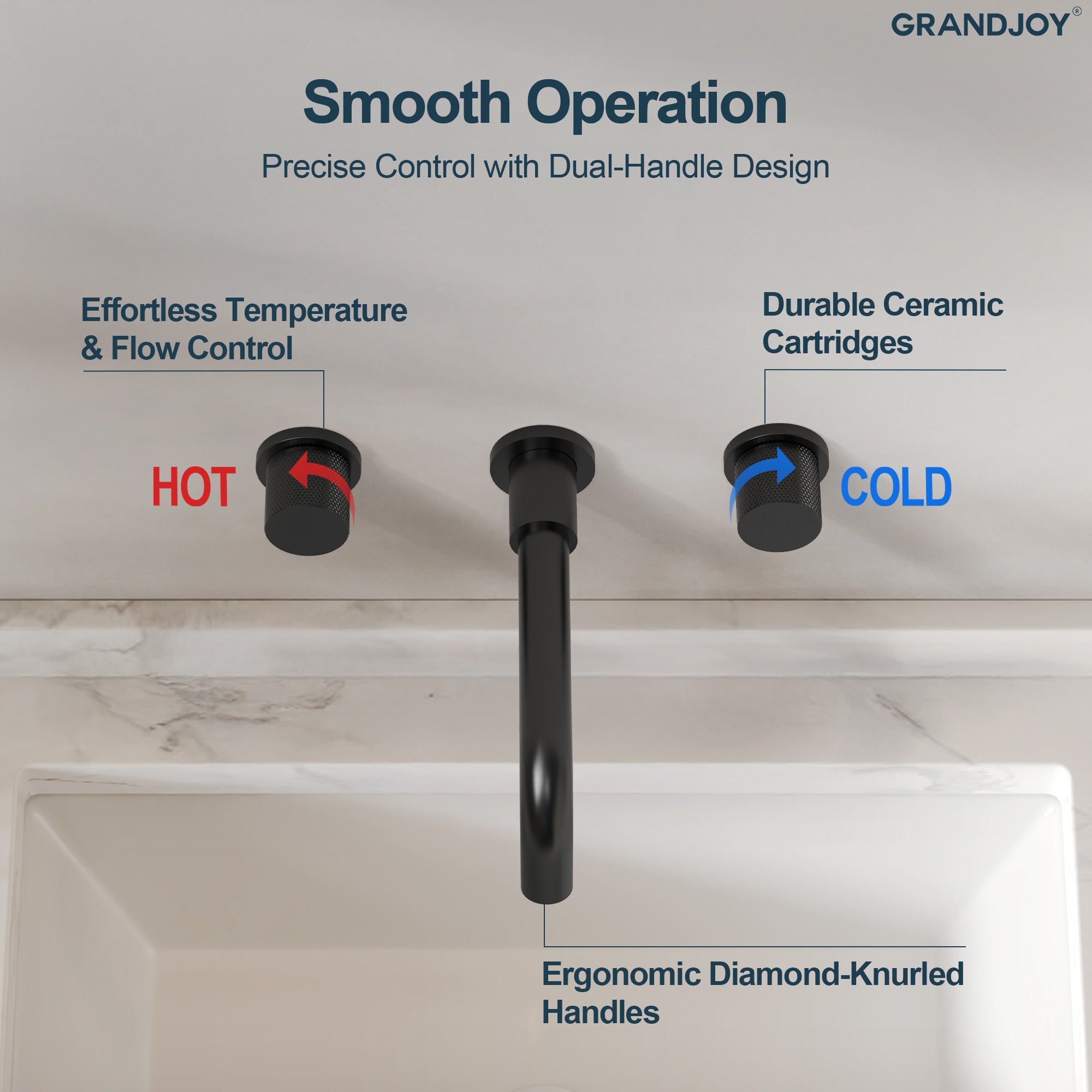 GRANDJOY SGF11GJ-50BL Lavatory-Faucets - View #4