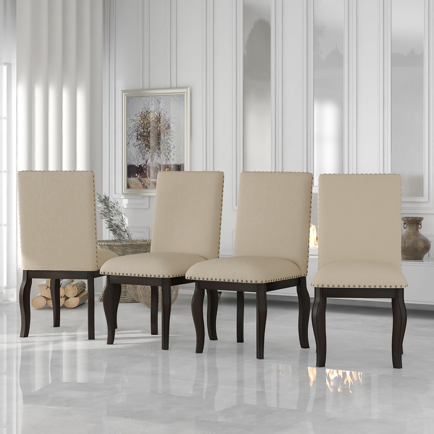 SINOFURN SYA010107BG Dining-Chairs - View #10