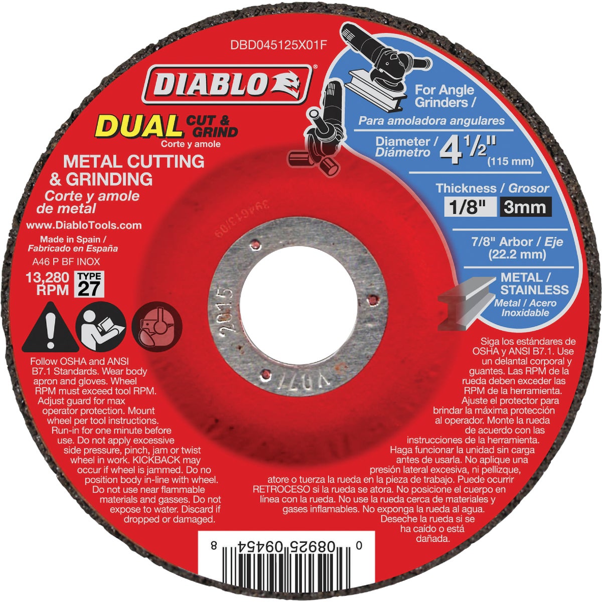 Diablo 1000809 Abrasive-Wheels - View #3