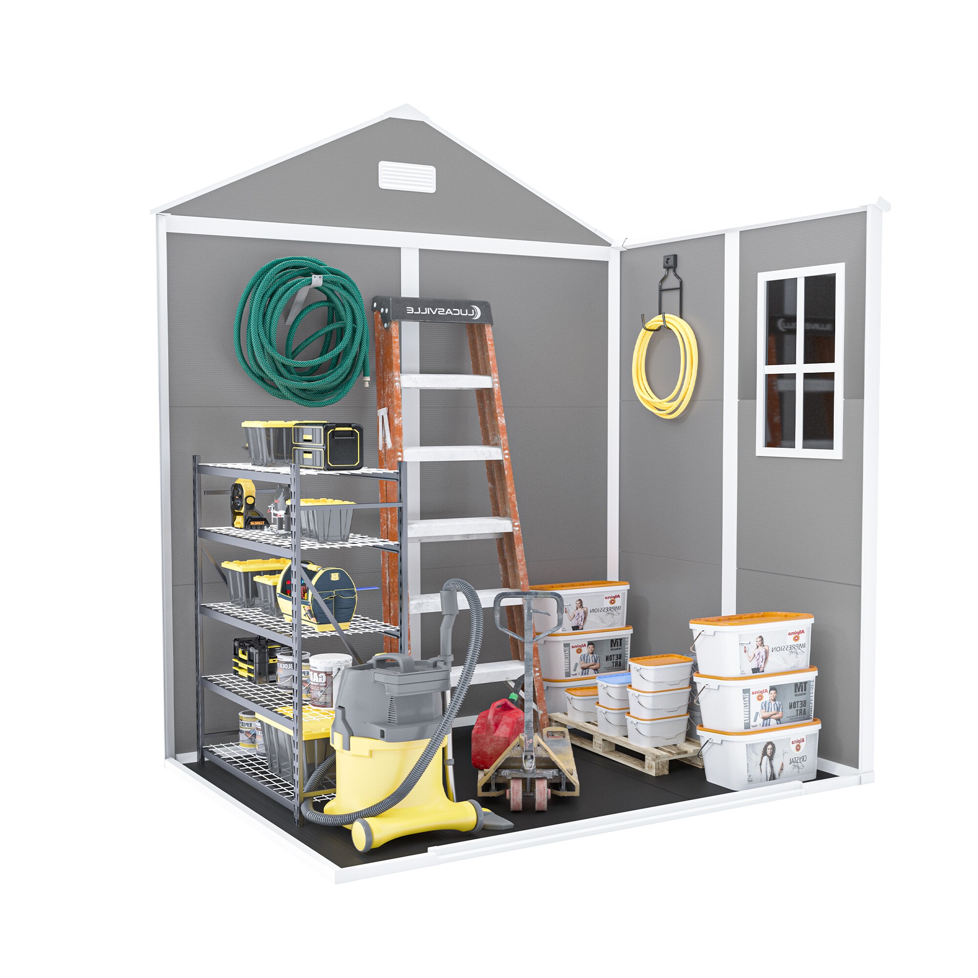 Mondawe MD-W2794-00003 Vinyl-Resin-Storage-Buildings - View #5