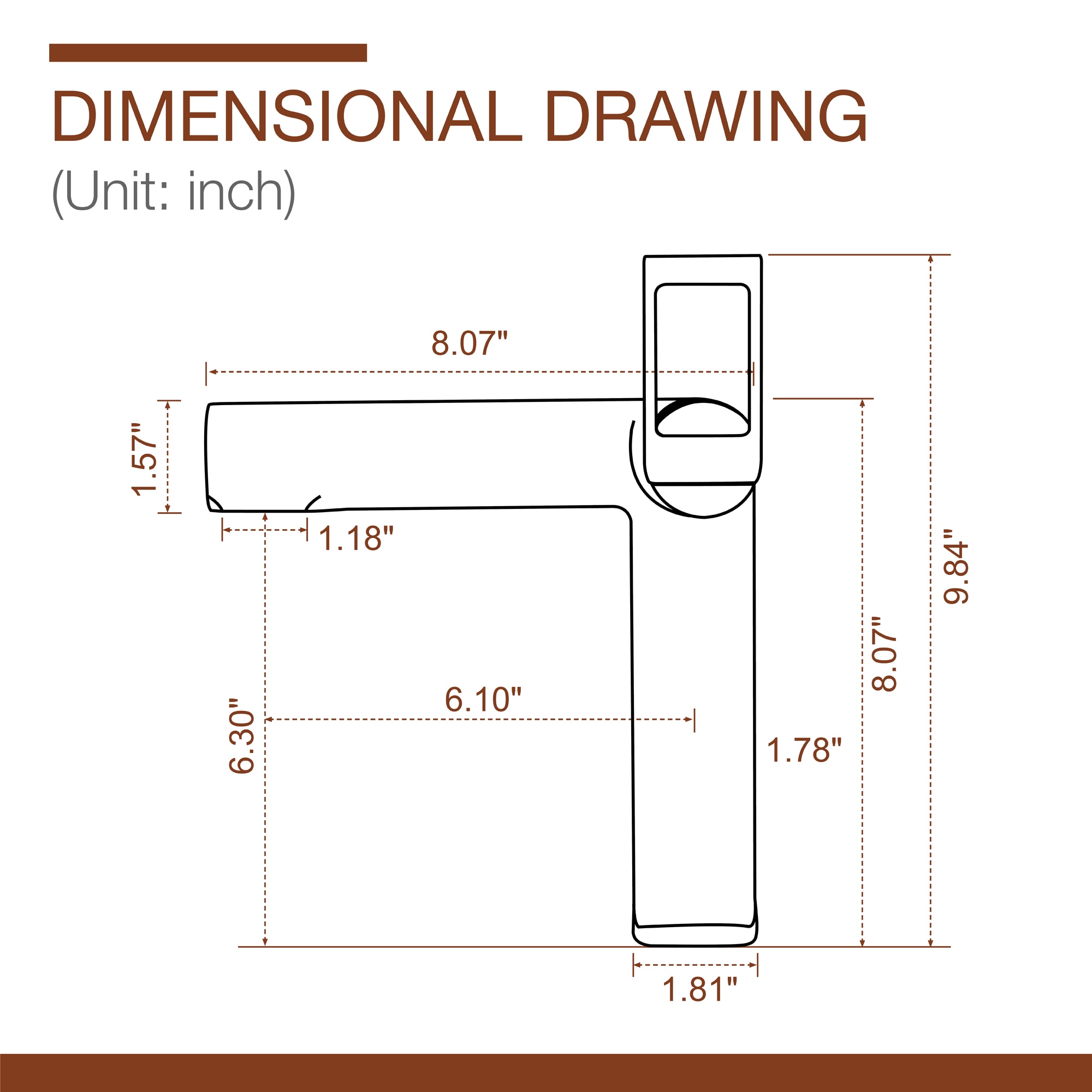Mondawe MD2622BG Lavatory-Faucets - View #10