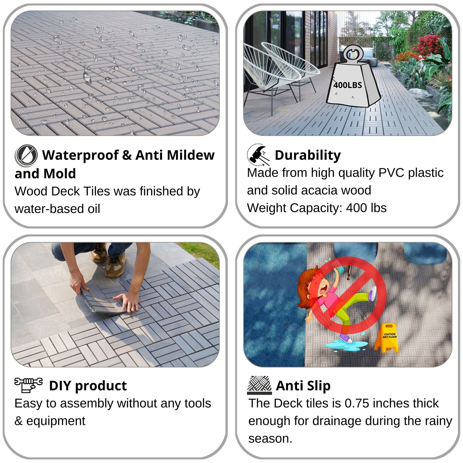 Bybafun YA1000010 Deck-Tiles - View #12