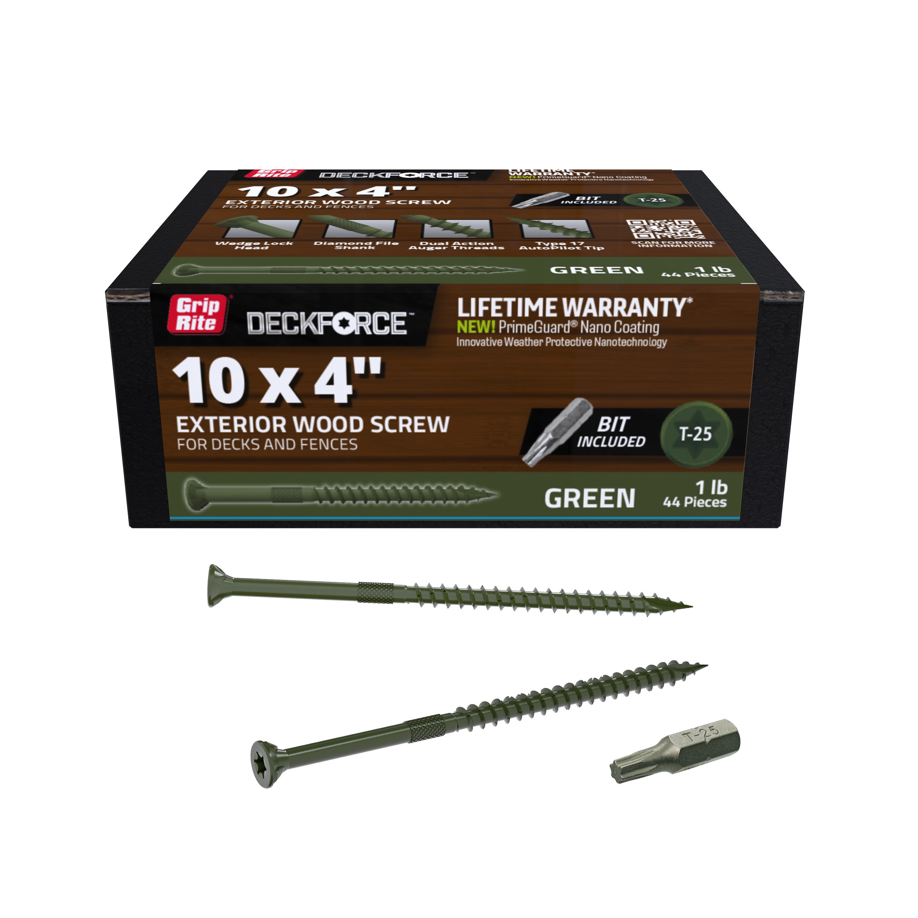 DeckForce by Grip Rite GRDF4STGR1 Deck-Screws - View #2
