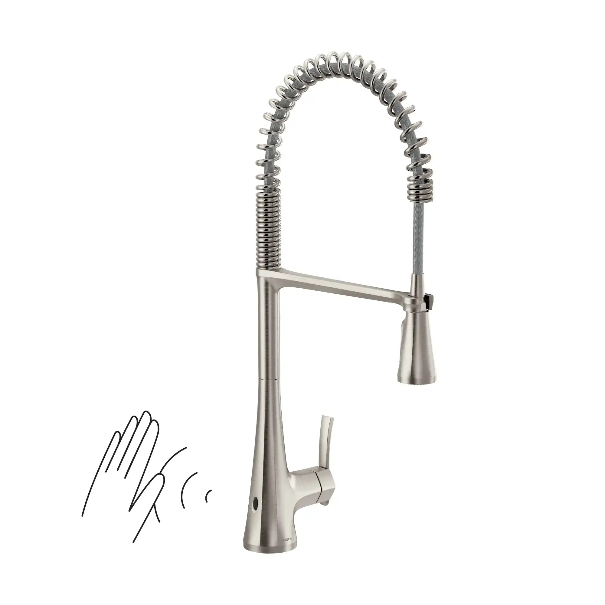 Moen S5235EWSRS Kitchen-Faucets - View #3