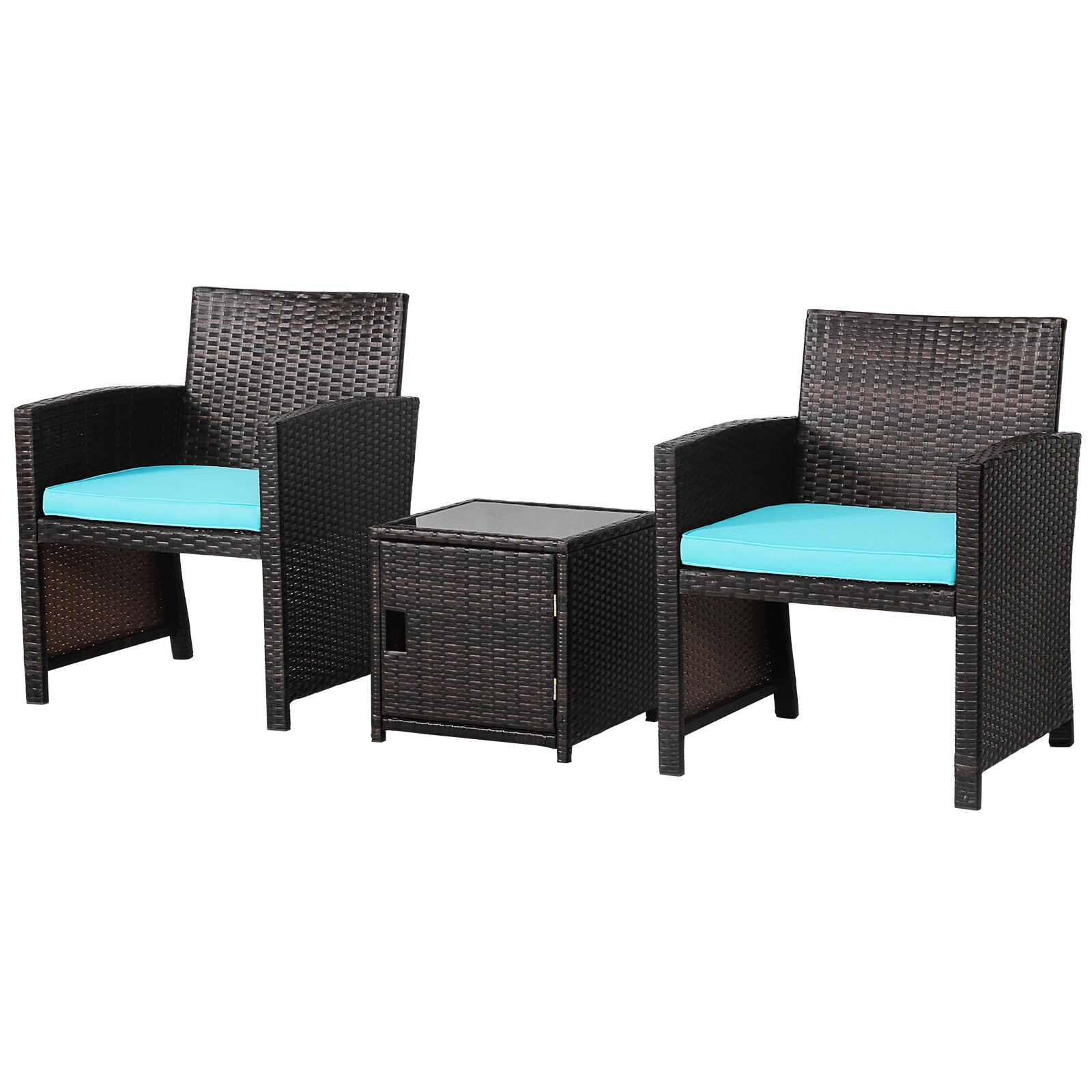 WELLFOR OUJ69444TU Patio-Conversation-Sets - View #2