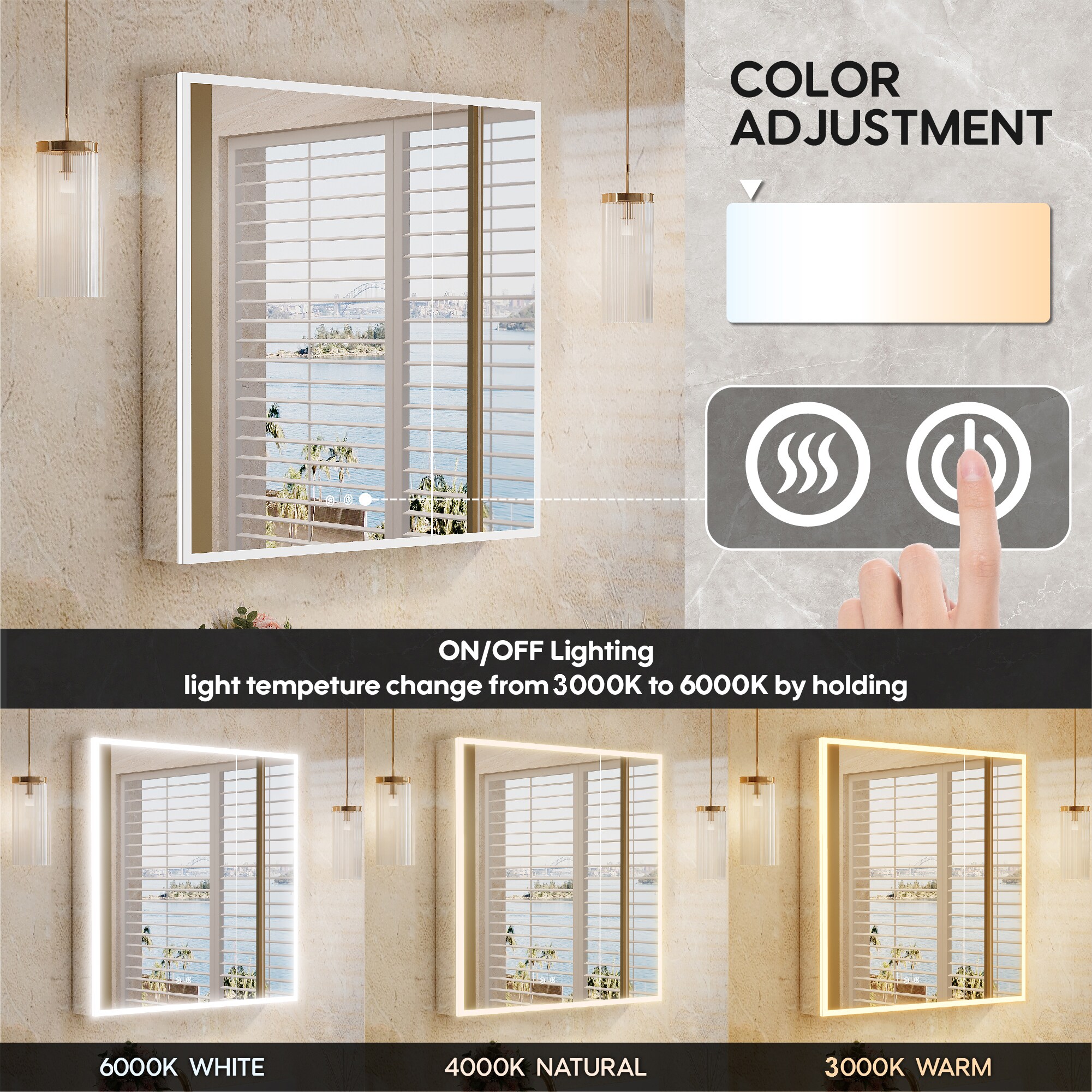 CALVON ZUB8-3030 Bathroom-Medicine-Cabinets - View #8