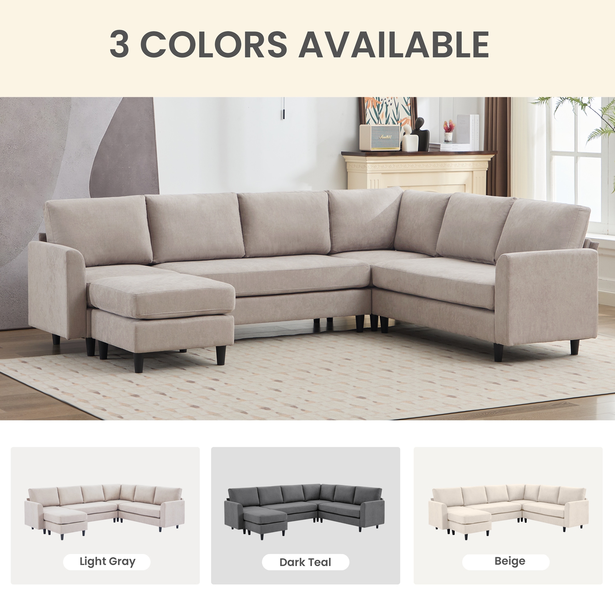VOUA SAF-XNE4R2G-GY Sofas-Loveseats - View #10