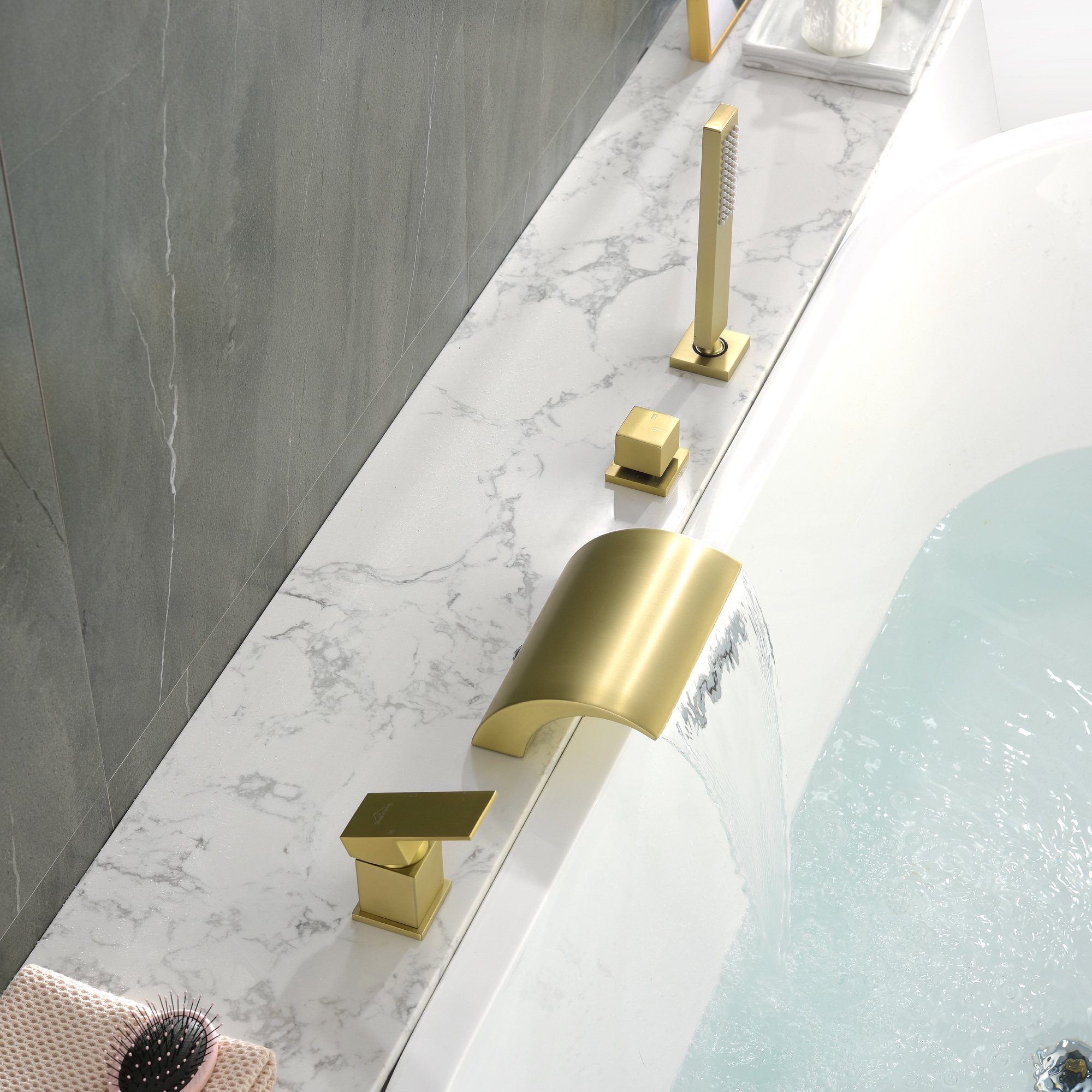 Clihome CSMD-BF17-20BG Roman-Tub-Faucets - View #6