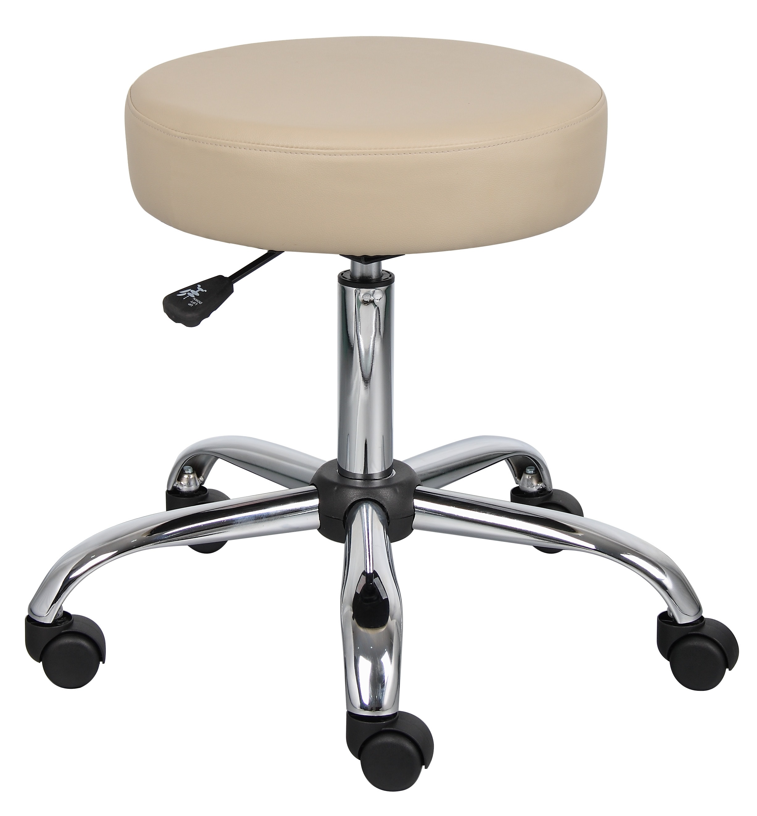 Boss Office Products B240-BG Beige Contemporary Adjustable Height Swivel Upholstered Task Chair