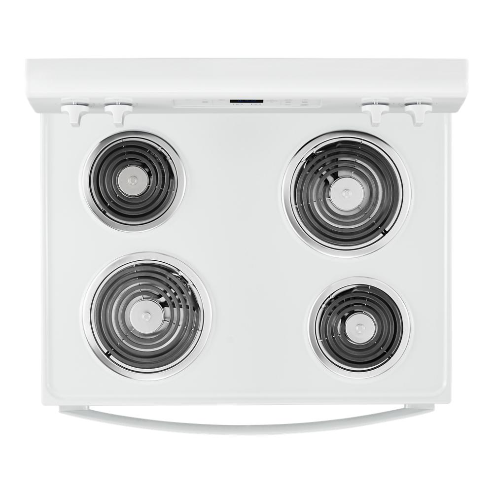 Whirlpool® 30 White Electric Cooktop