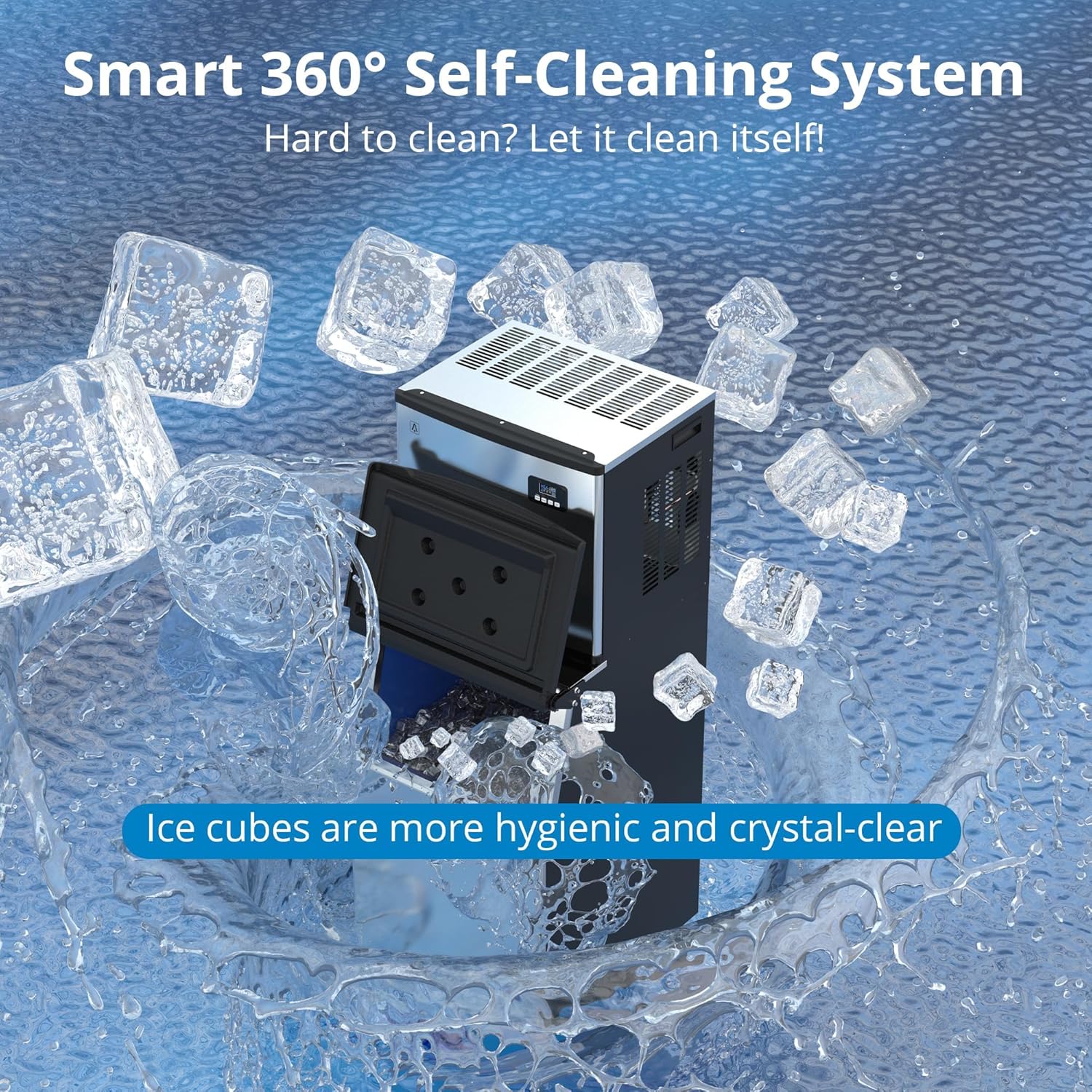 Qeetex LHF-ZBJ-PHO-0X8XBYDI Commercial-Ice-Makers - View #6