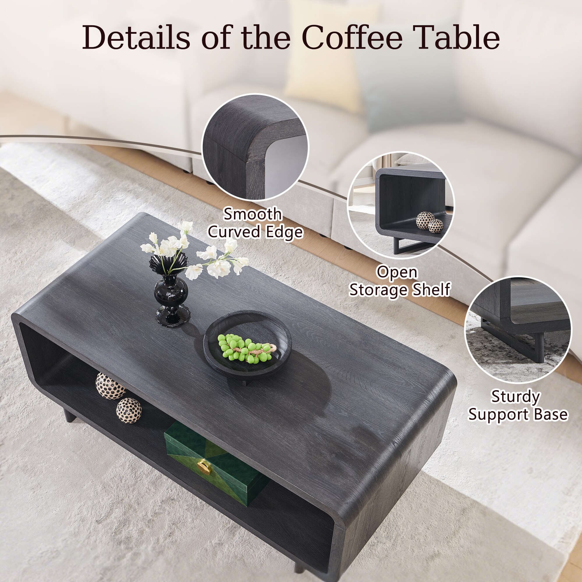 DecorUHome GHJ5011-GR-PRO Coffee-Tables - View #6