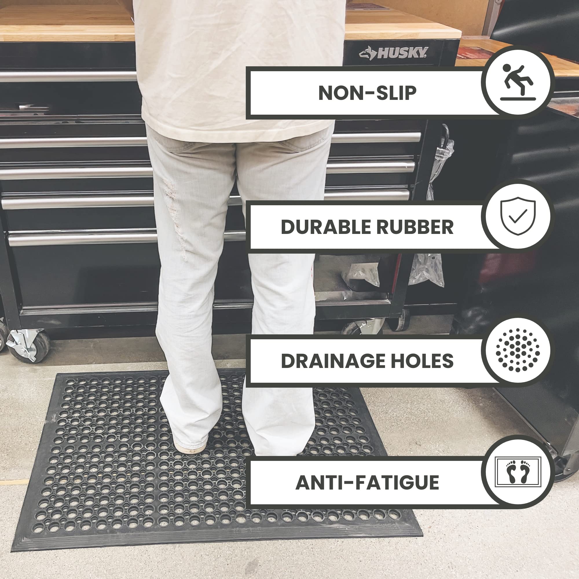 3 x 5 Anti-Fatigue Mat without Holes