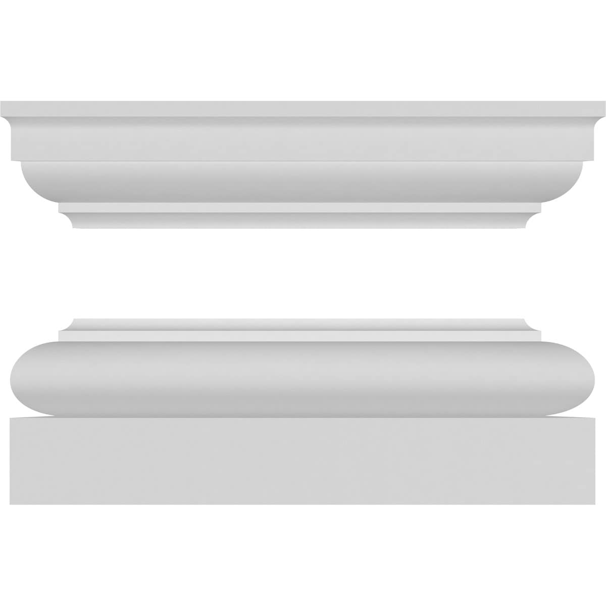 Ekena Millwork CC0808ENRTUTU Column-Wraps - View #6
