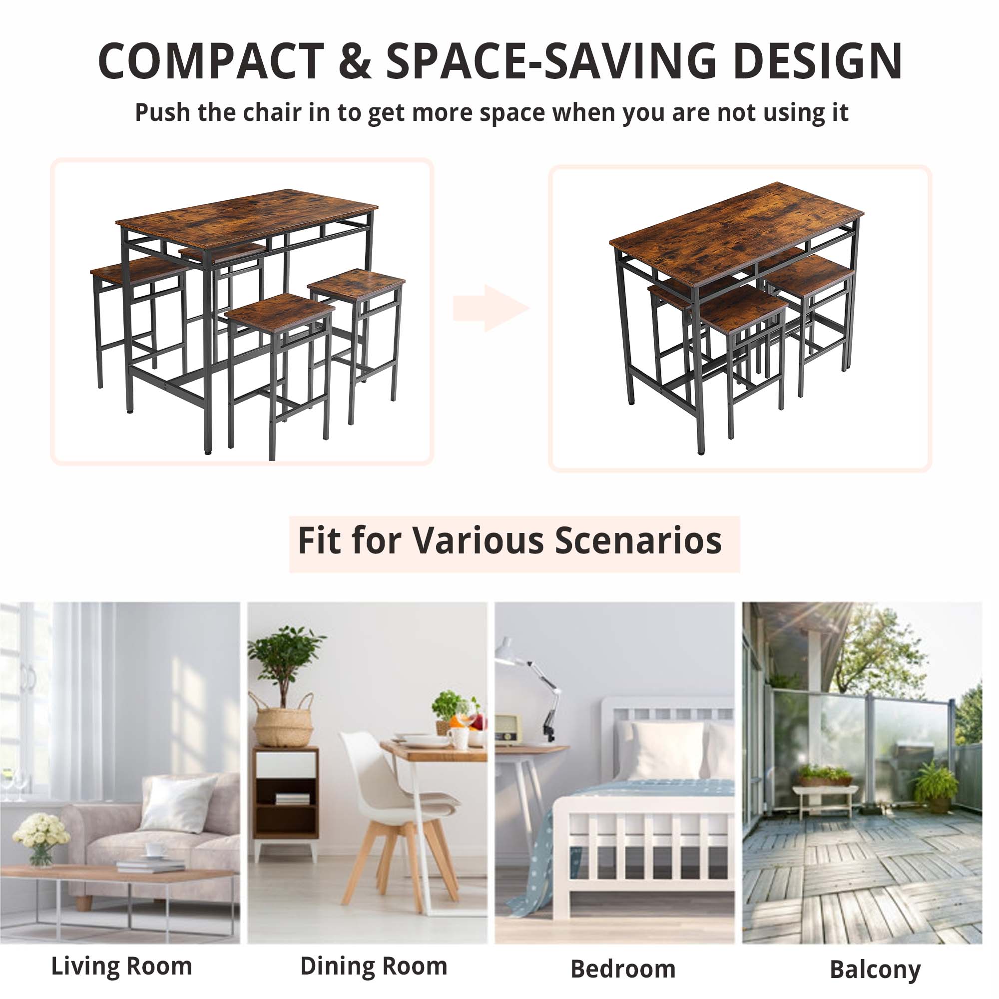 Sunrinx MG66-10-SN Dining-Sets - View #5