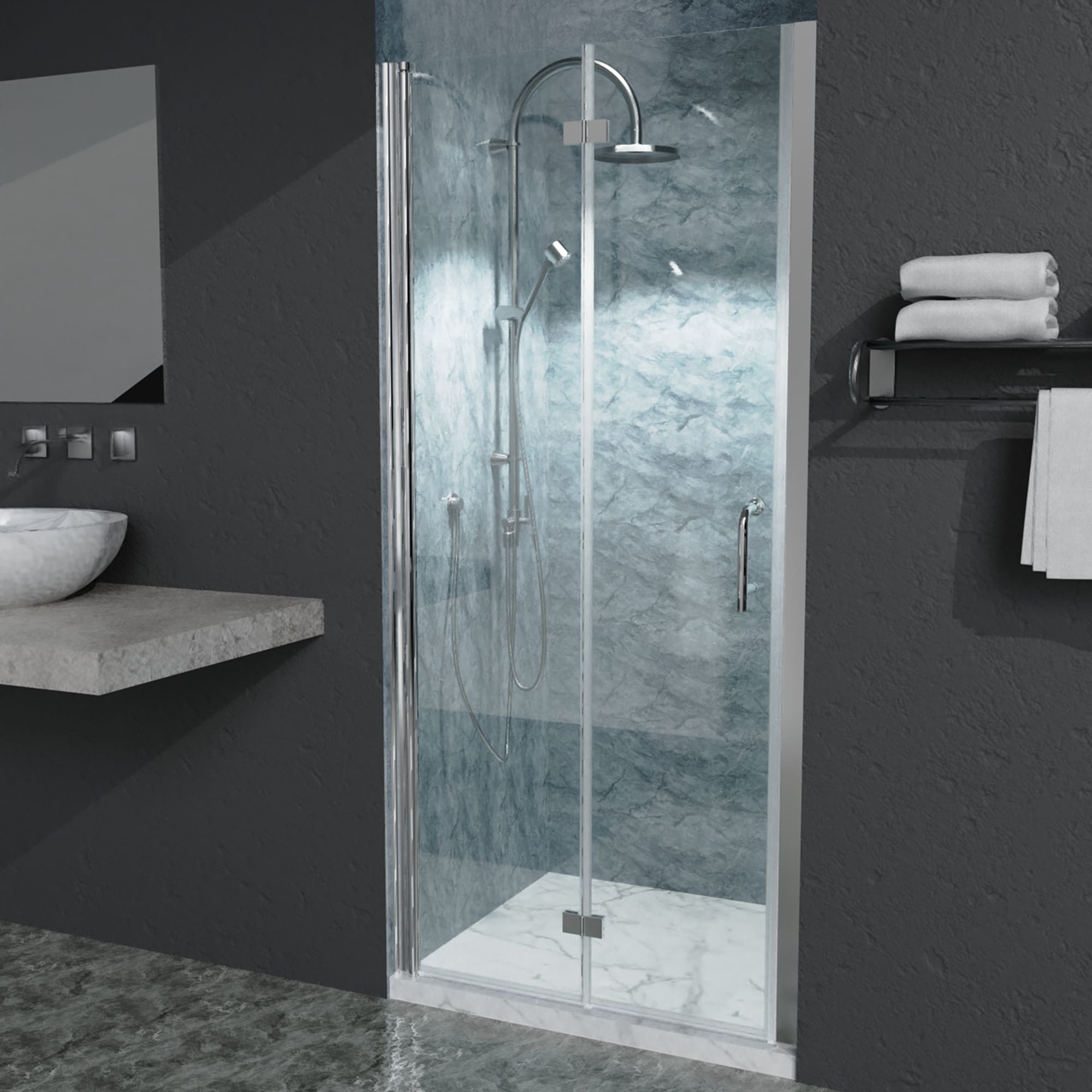 AAZJ JKF-MU04-3036SF1 Shower-Doors - View #2