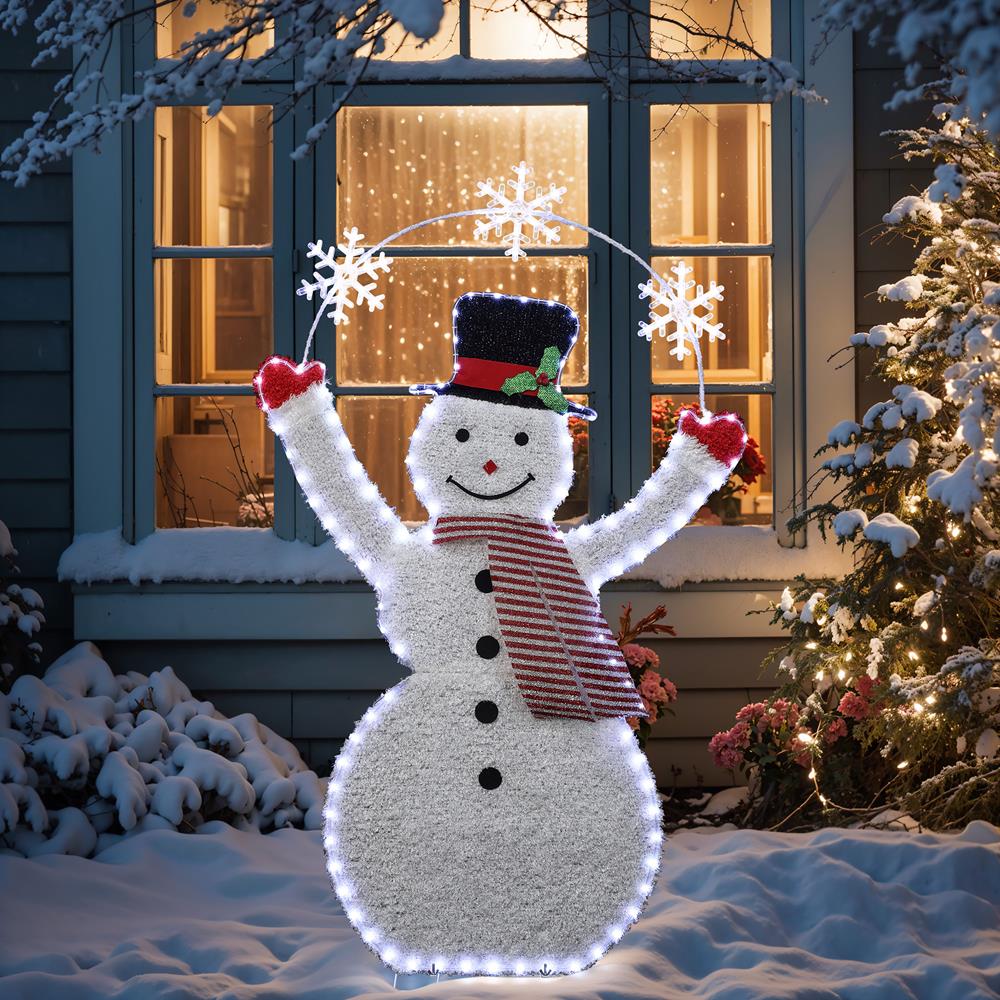 LuxenHome WHHD2431 Artificial-Christmas-Trees - View #5