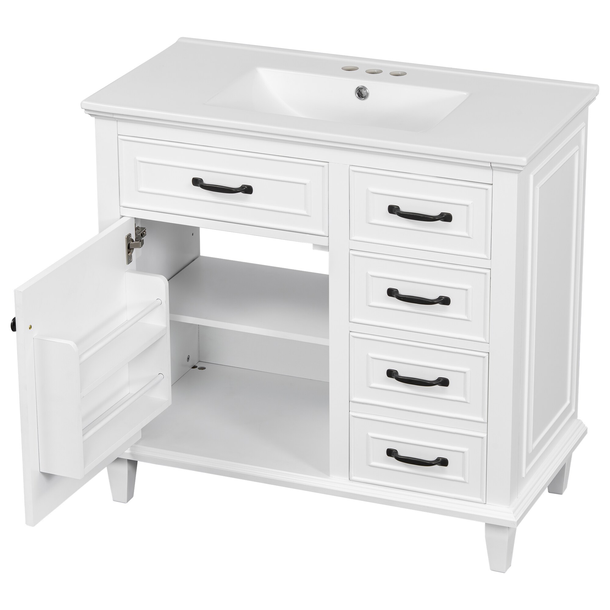 ModernLuxe L3P-N725P336554K Bath-Vanity-Combo - View #15