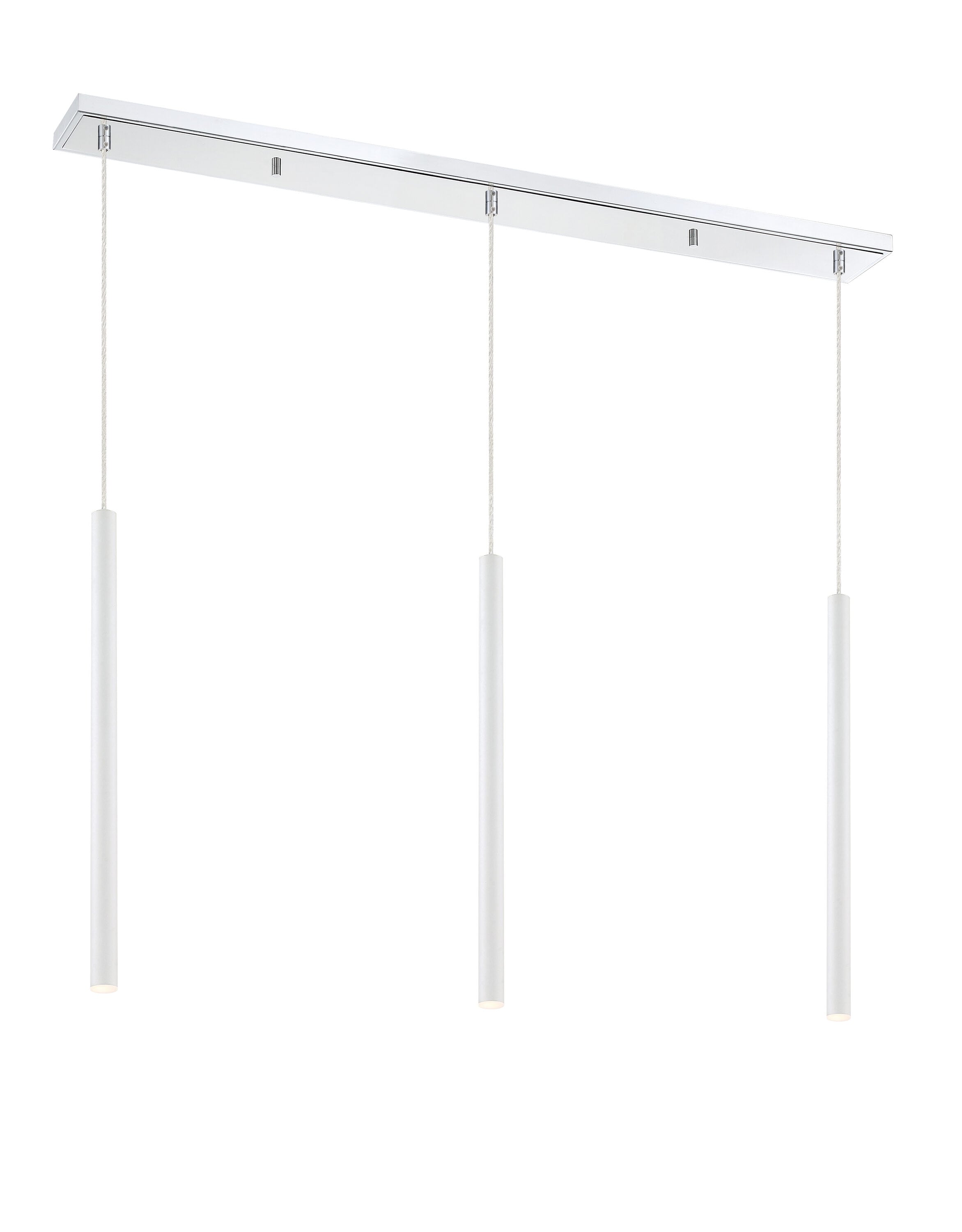 Z-Lite 917MP24-WH-LED-3LCH Pool-Table-Lighting - View #2