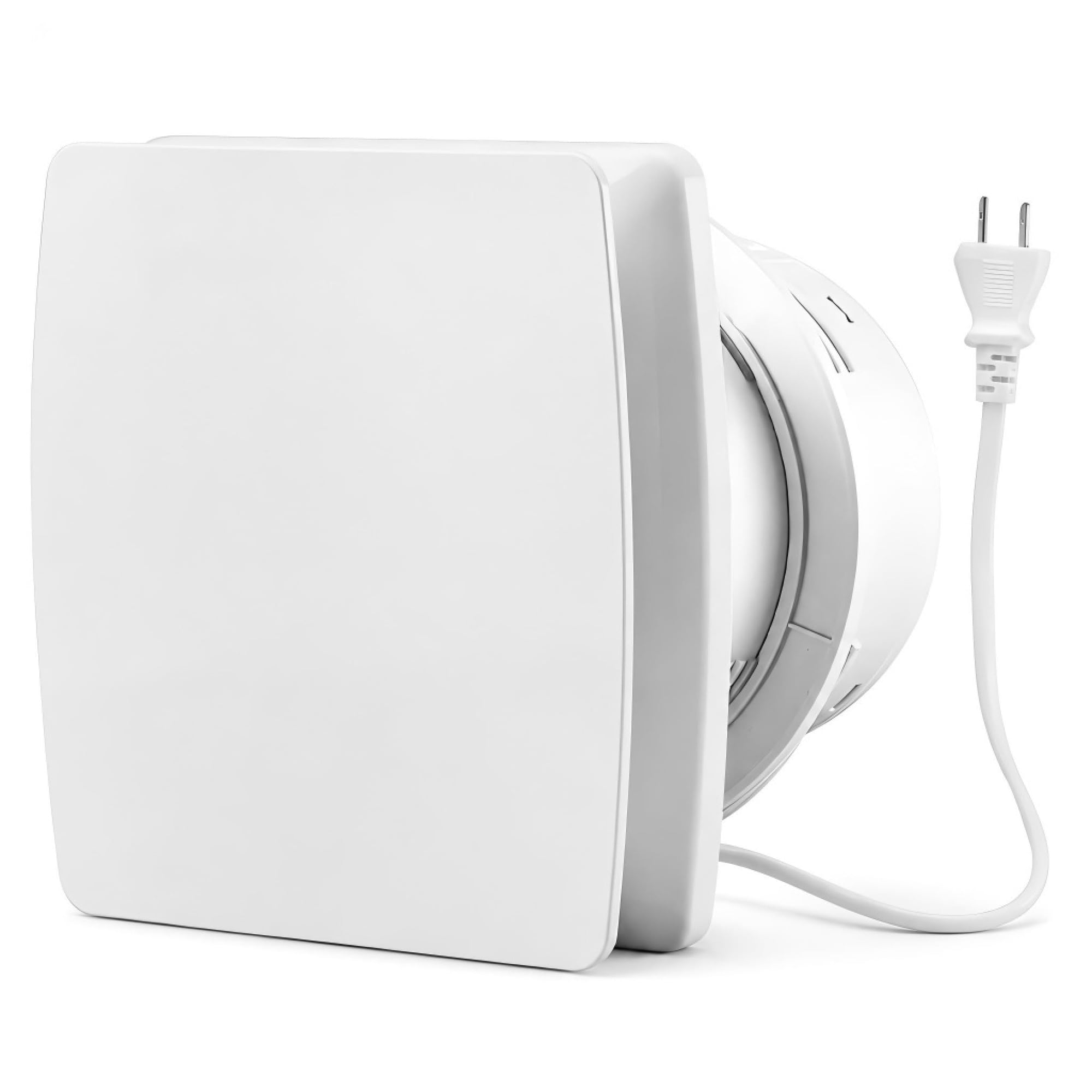 UUDULY 4 Inch Exhaust Fan 50 CFM Quiet Small Window Wall Mount Vent ...