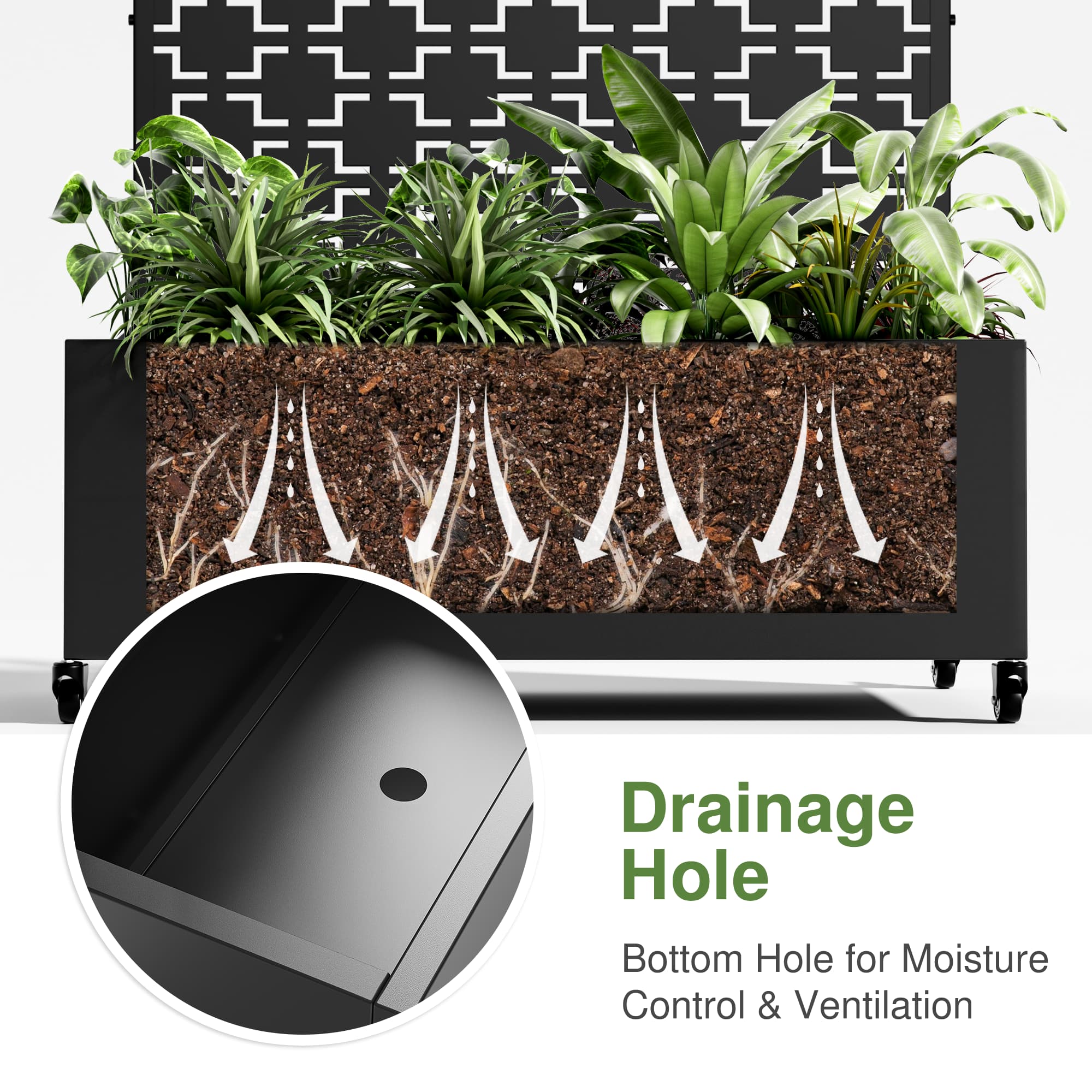 Wooakway LS0606-605PB511 Planter-Window-Box - View #7