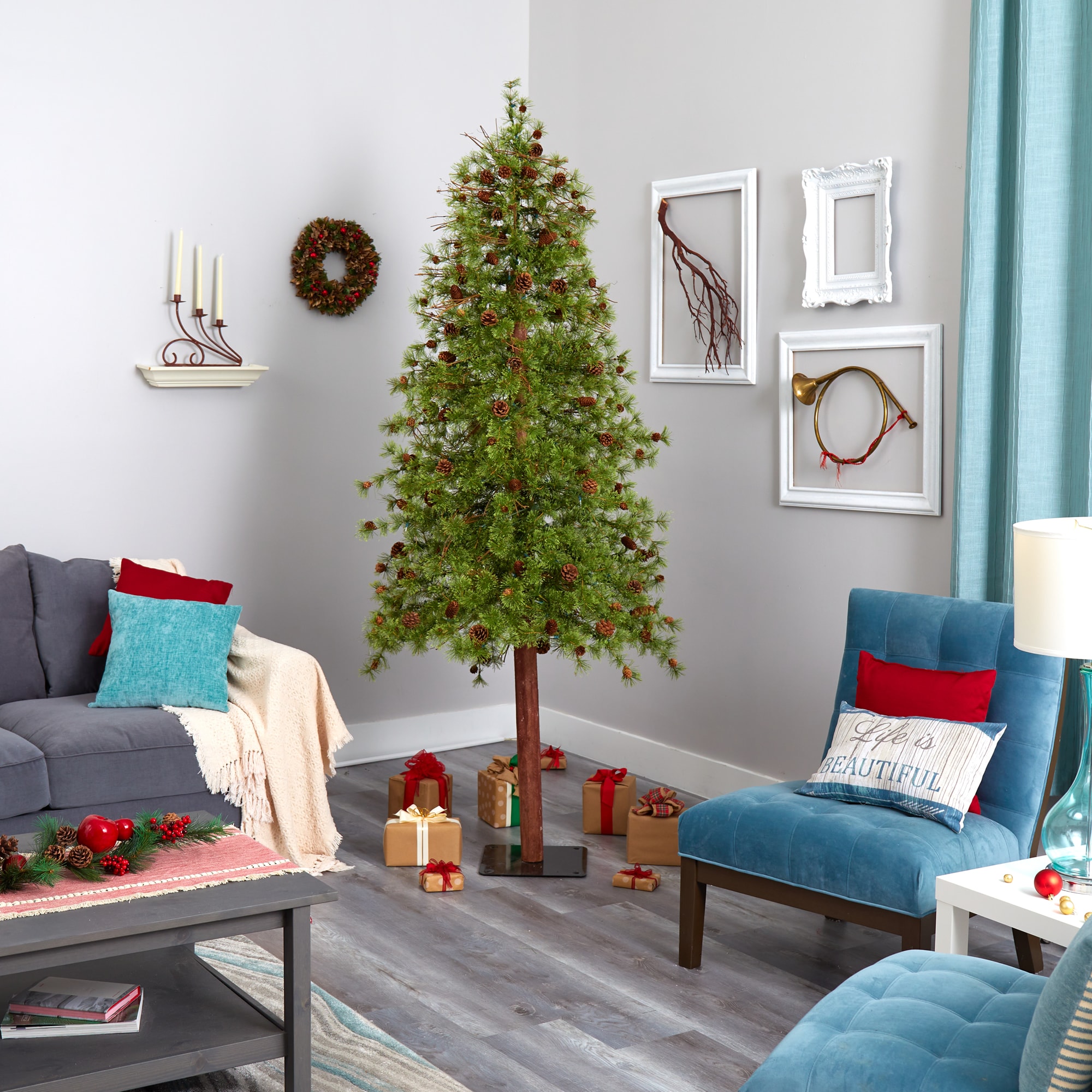 Nearly Natural T1436 Artificial-Christmas-Trees - View #9