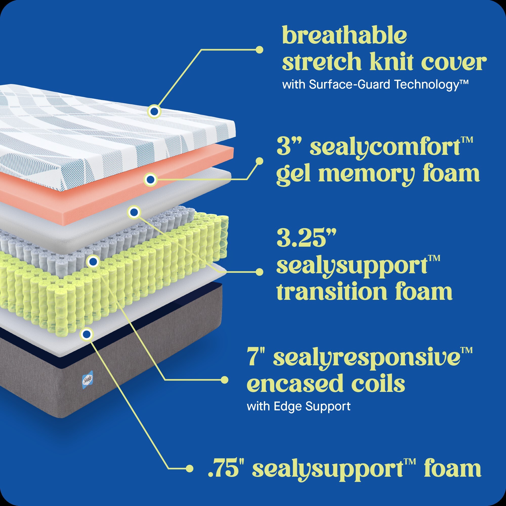 Sealy F03-00241-KG0 Mattresses-Boxsprings - View #6