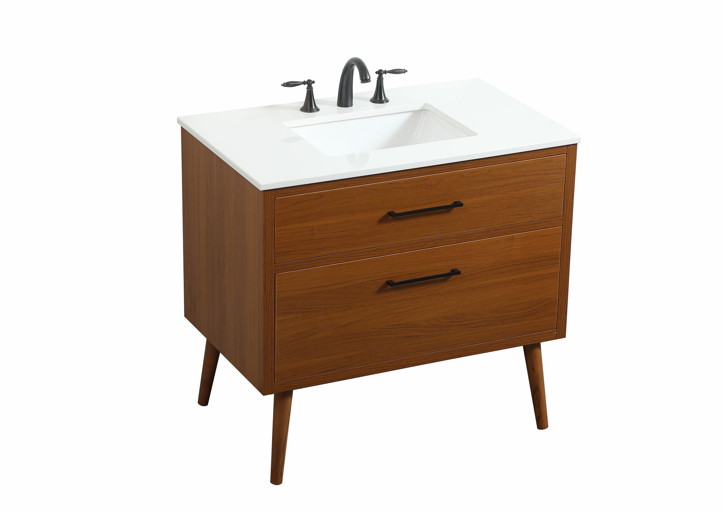 Elegant Decor HF123108MTK Bath-Vanity-Combo - View #9